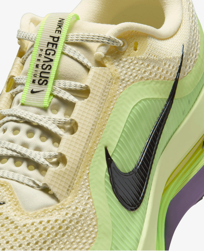 Nike Pegasus Premium (ALABASTER/BLACK-BARELY VOLT-VOLT ICE) Nike
