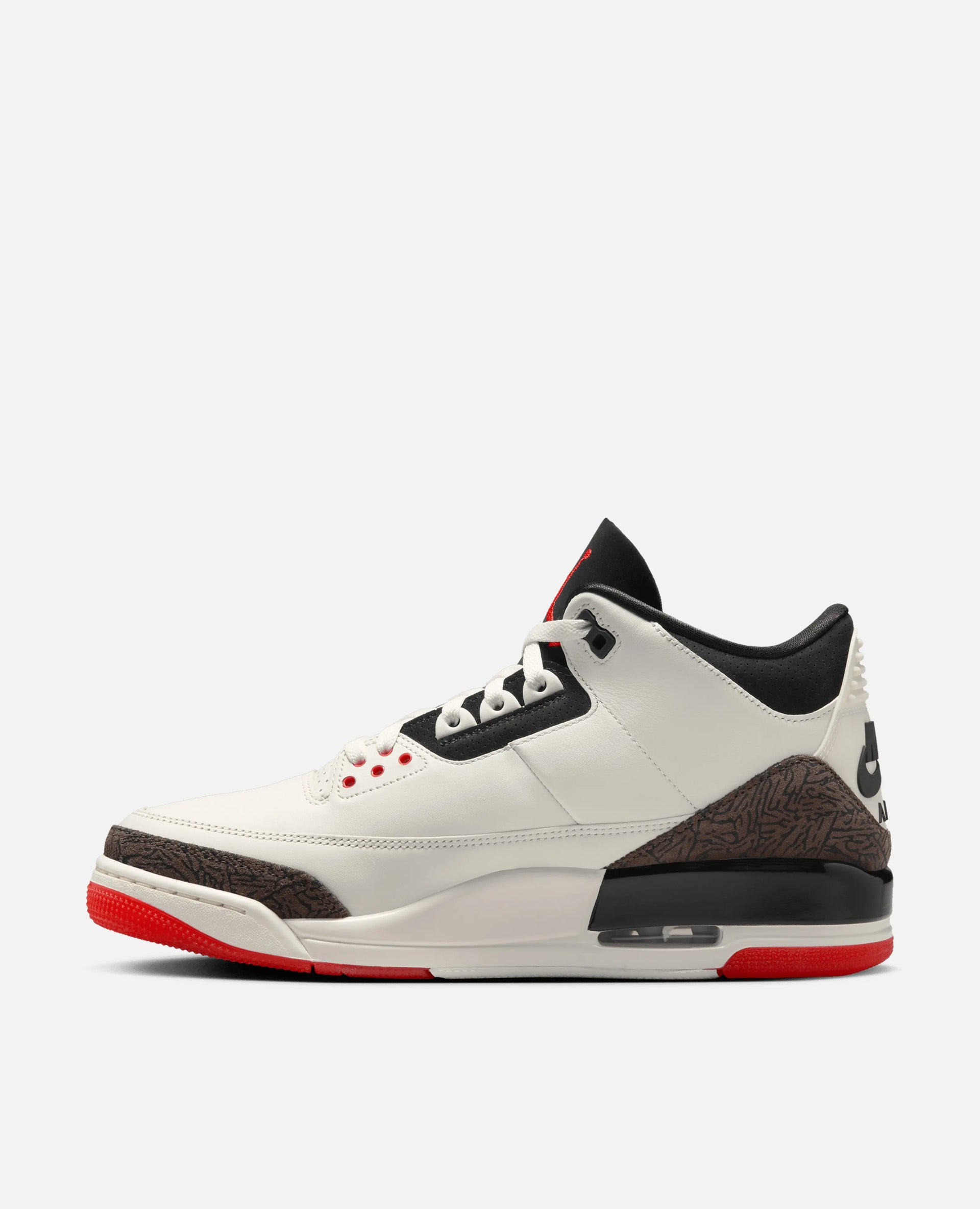 Air Jordan 3 Retro OG Nike (Sail/Black-Universal Red-Pale Ivory-Palomino) Nike