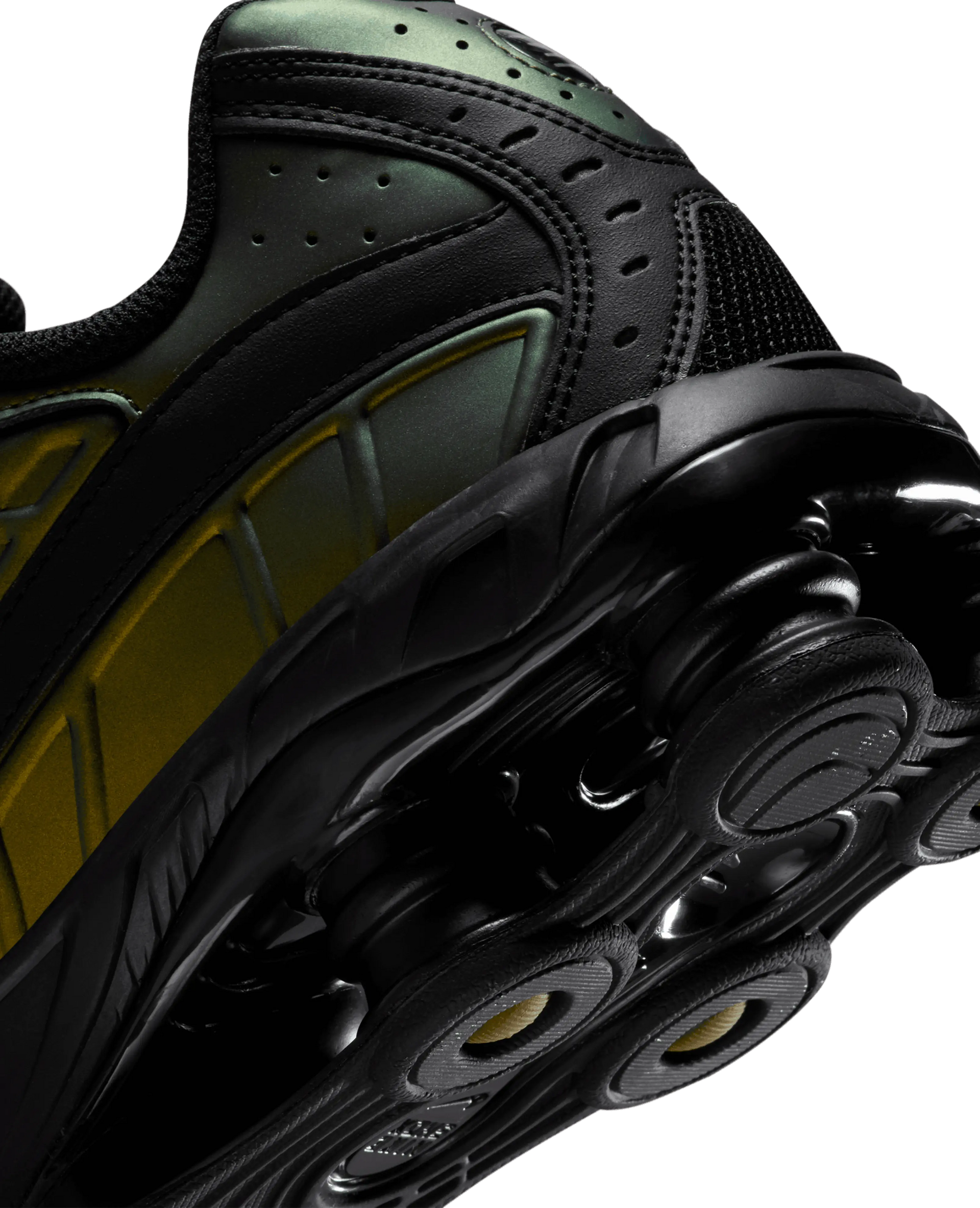 Nike Shox Ride 2 (Black/Black-Olive Flank-MTLC Silver) Nike