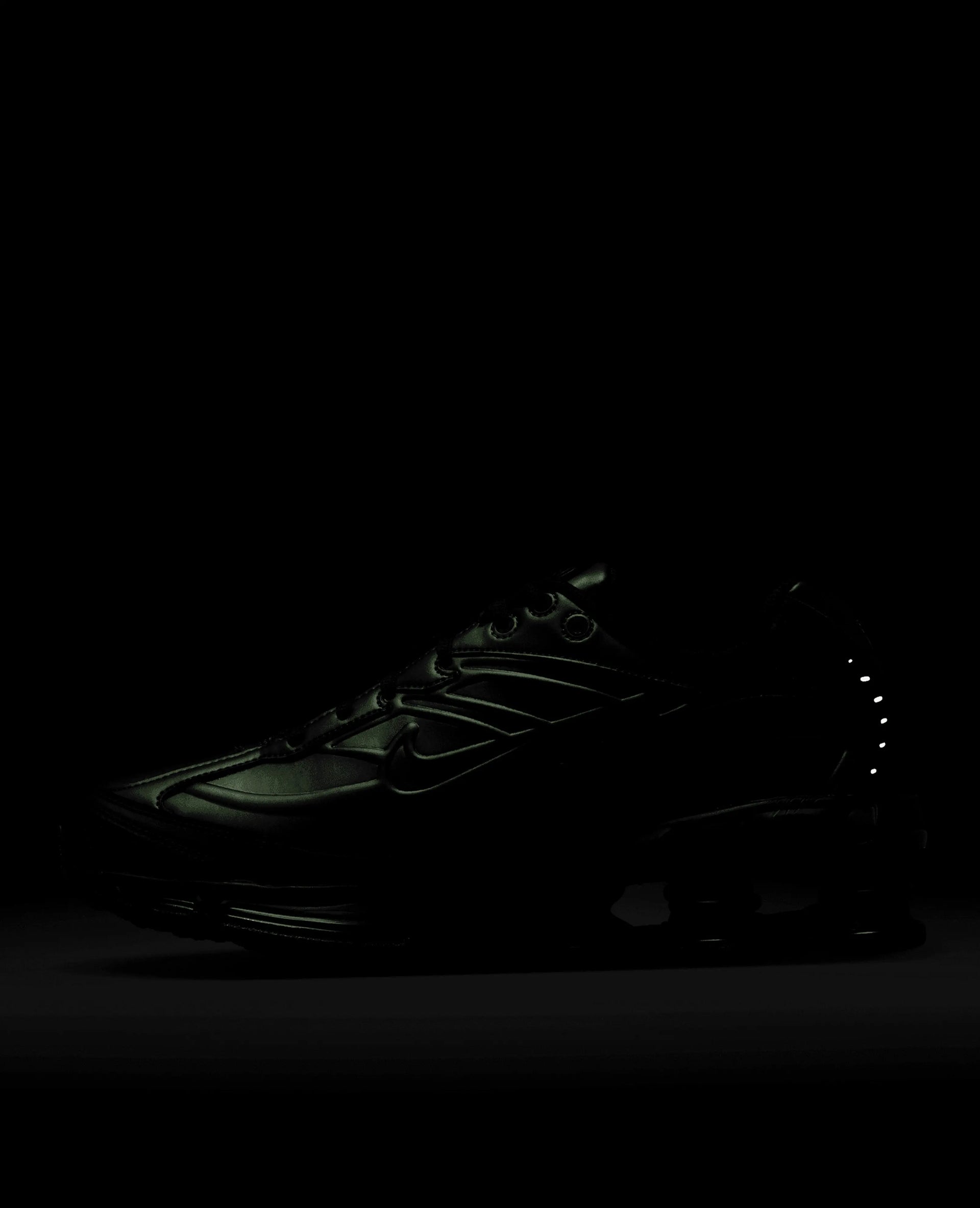 Nike Shox Ride 2 (Black/Black-Olive Flank-MTLC Silver) Nike