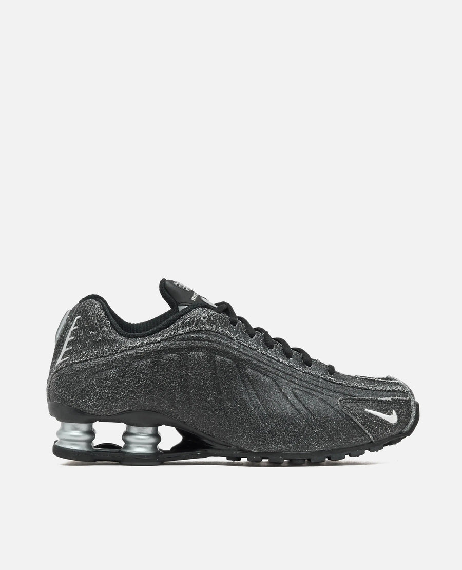Nike Shox R4 QS (Black/Sail-LT Smoke Grey-Metallic Silver) Nike