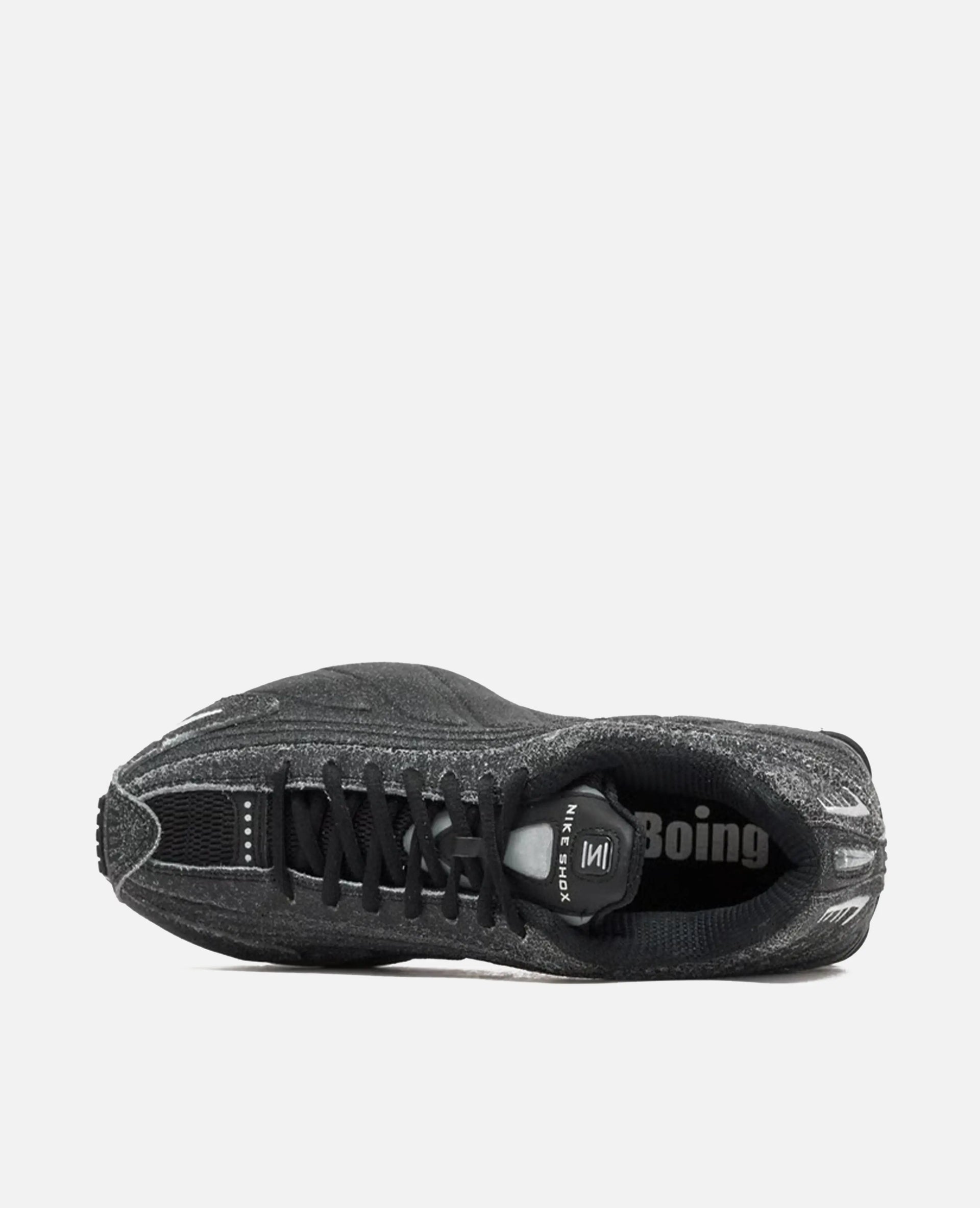 Nike Shox R4 QS (Black/Sail-LT Smoke Grey-Metallic Silver) Nike