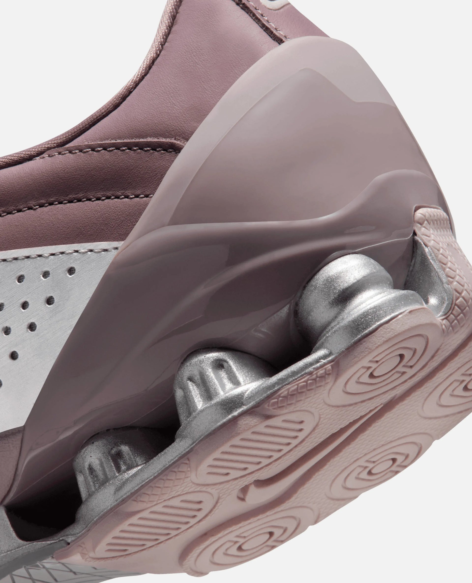 W Nike Total 90 Shox Magia (TAUPE GREY/METALLIC SILVER-LT VIOLET ORE) Nike