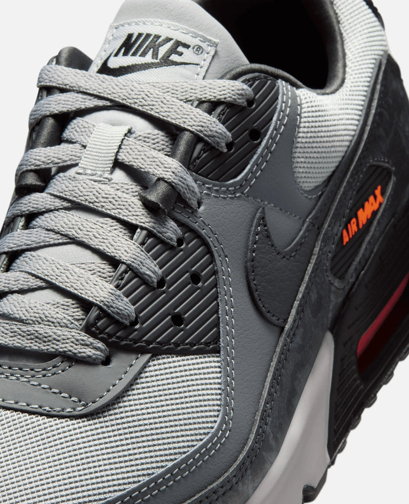 Nike Air Max 90 Premium (Mulighti-Color/Black-Smoke Grey-Hyper Crimson-Anthracite) Nike