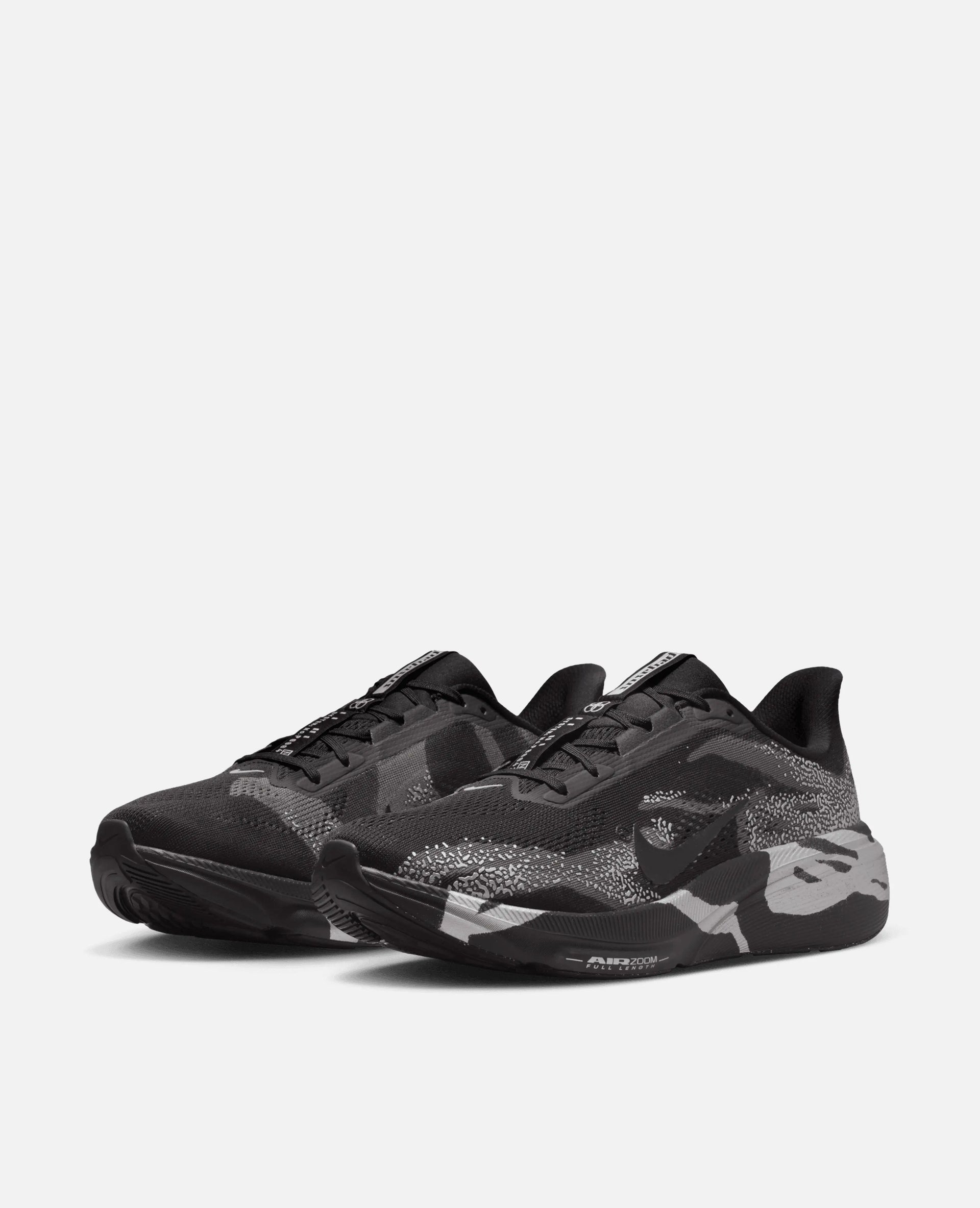 Nike Air Zoom Pegasus 42 Disrupt (Black/Black-Med Ash-Metallic Silver) Nike