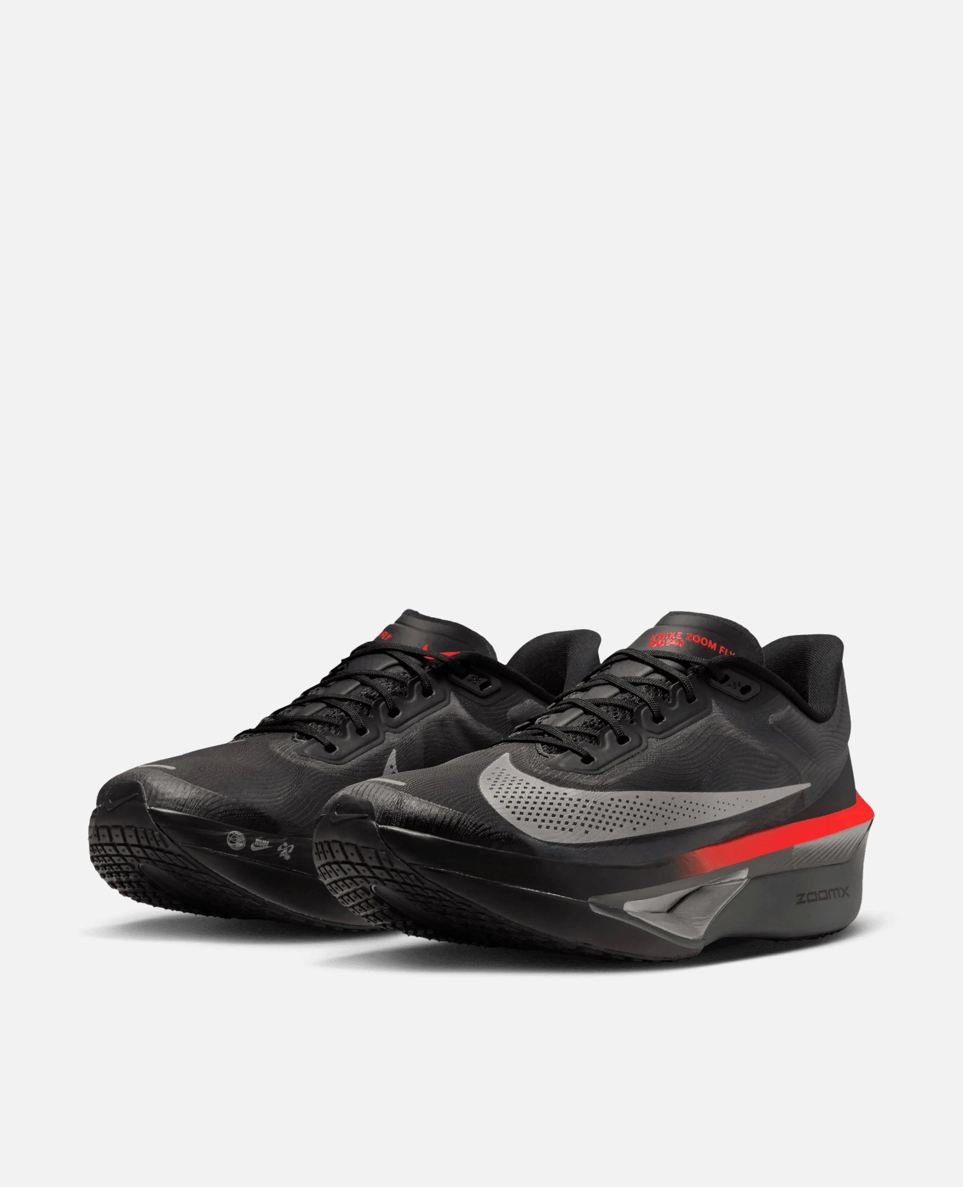 Nike Zoom Fly 6 (Black/Metallic Silver-Breathe Crimson-Wolf Grey-Iron Grey) Nike
