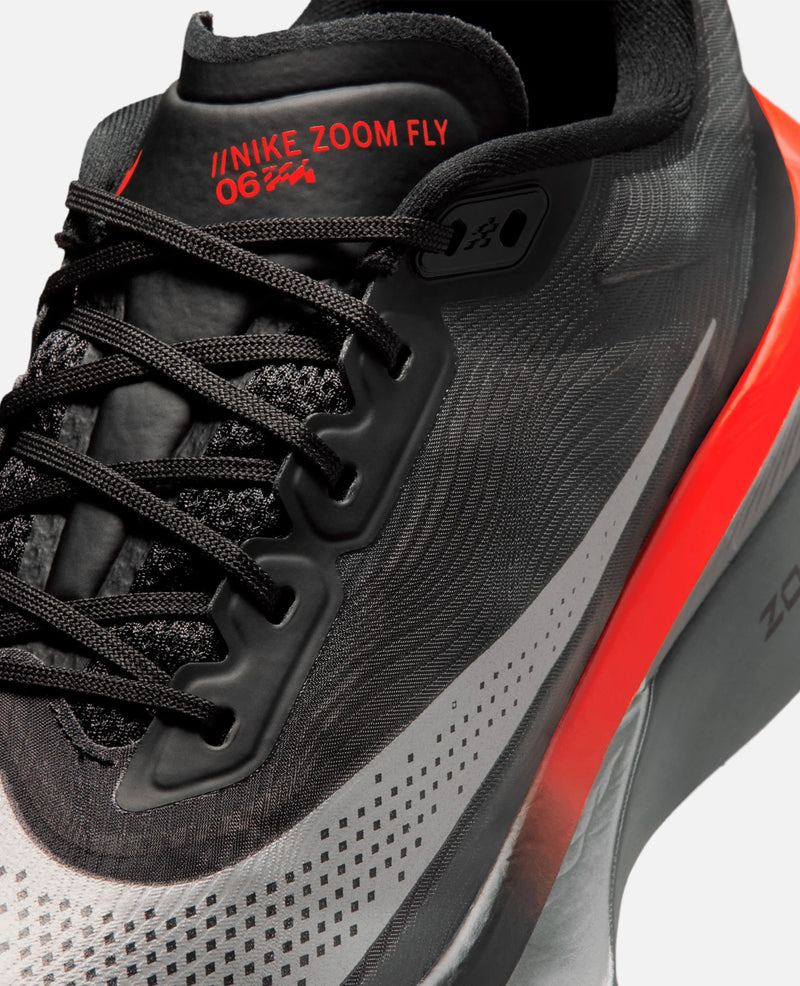 Nike Zoom Fly 6 (Black/Metallic Silver-Breathe Crimson-Wolf Grey-Iron Grey) Nike