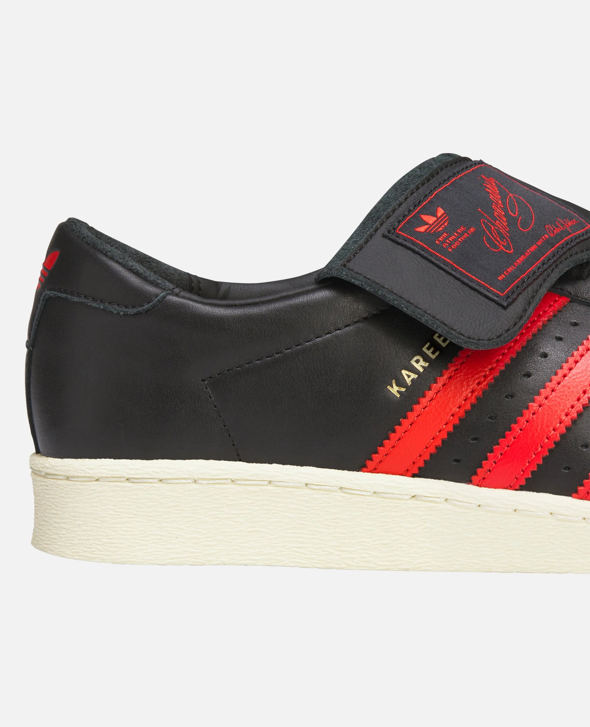 adidas Chavarria Jabbar Low (Core Black/Core Black/Red) Adidas