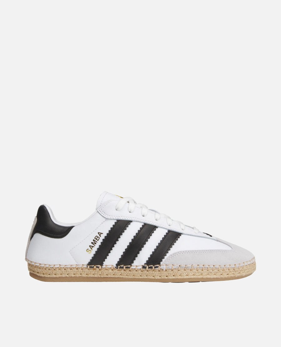 adidas x CLOT Samba Espadril (Footwear White/Core Black/Footwear White) Adidas