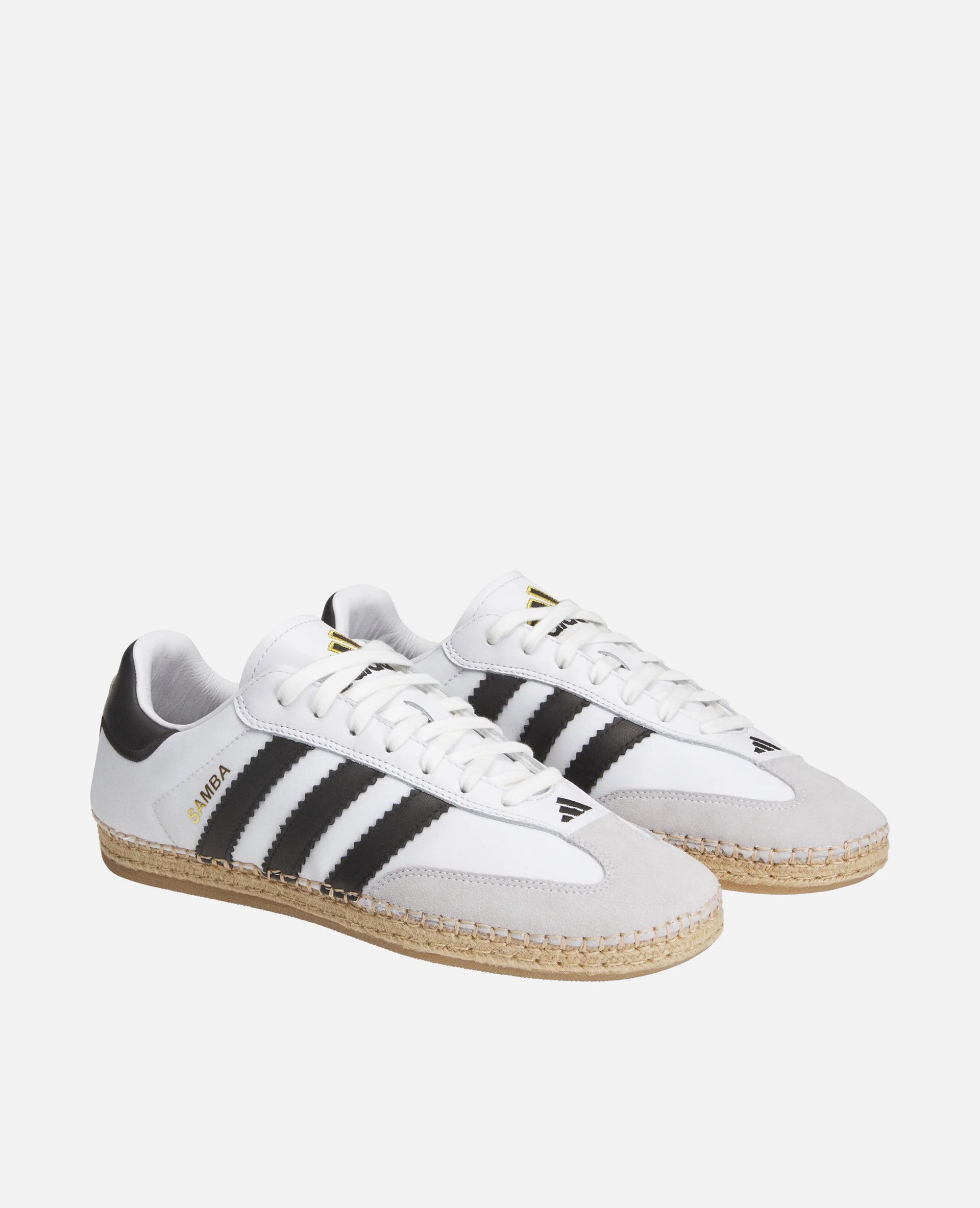 adidas x CLOT Samba Espadril (Footwear White/Core Black/Footwear White) Adidas