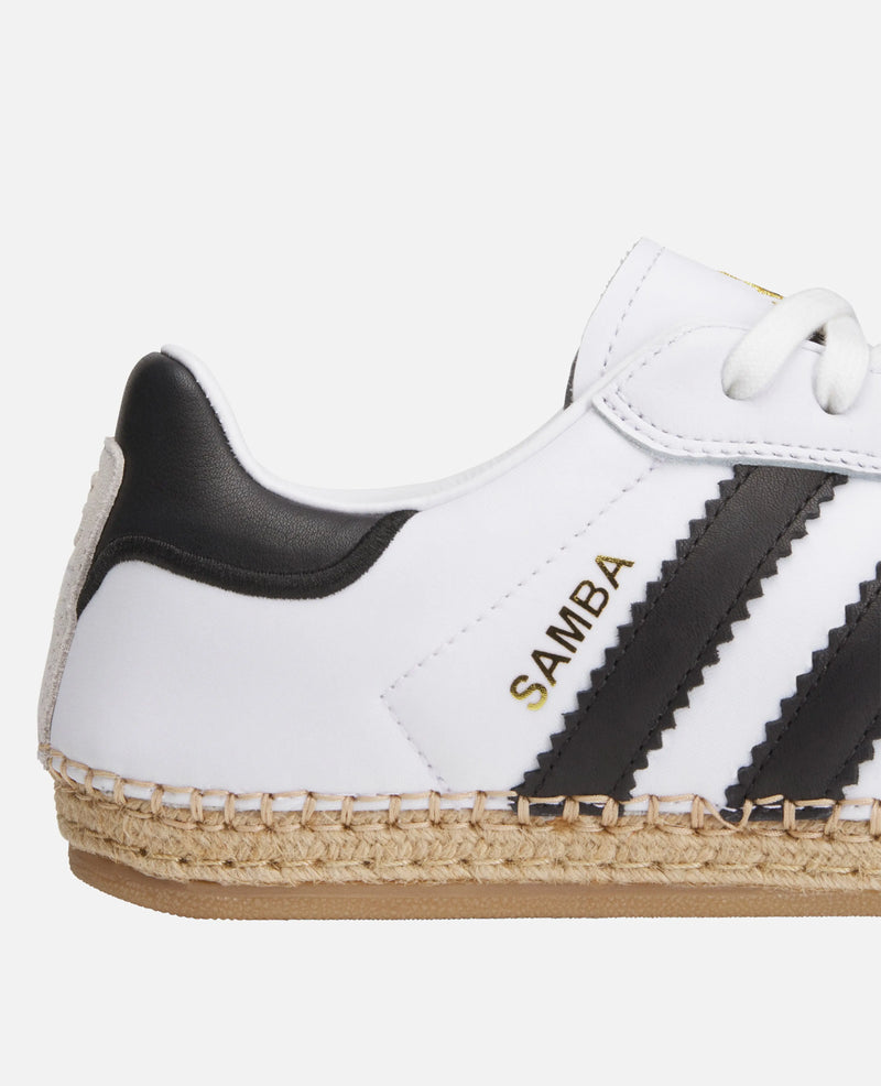 adidas x CLOT Samba Espadril (Footwear White/Core Black/Footwear White) Adidas