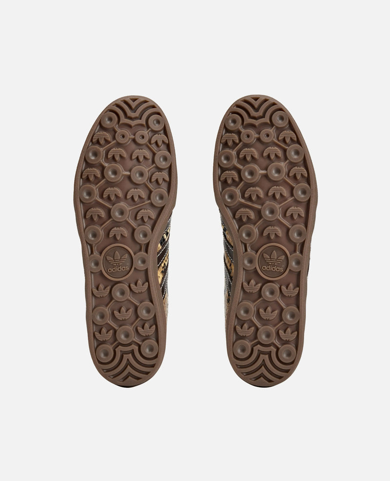 adidas WB Gazelle Snake (Super Color/Dark Brown/Won White) Adidas