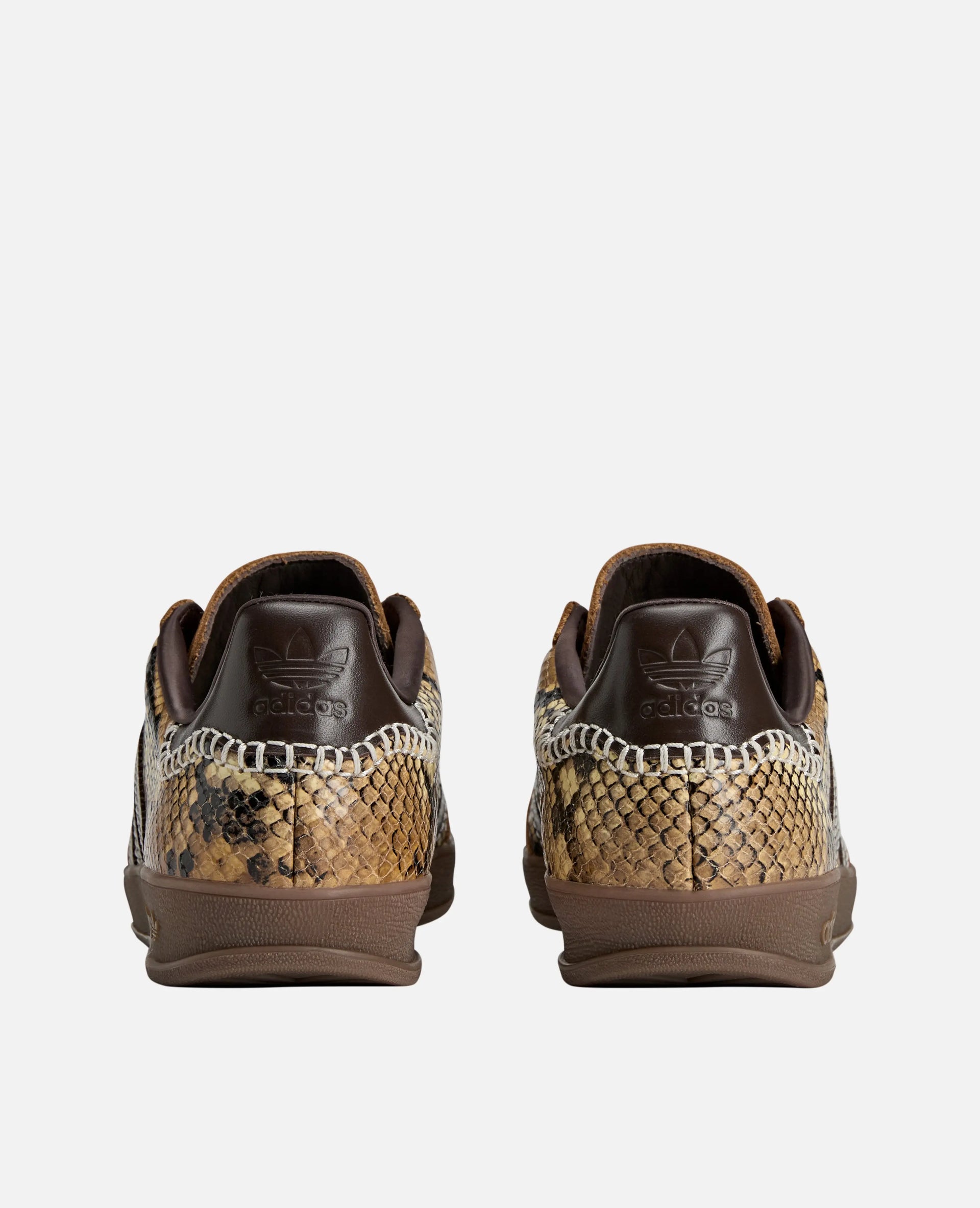 adidas WB Gazelle Snake (Super Color/Dark Brown/Won White) Adidas
