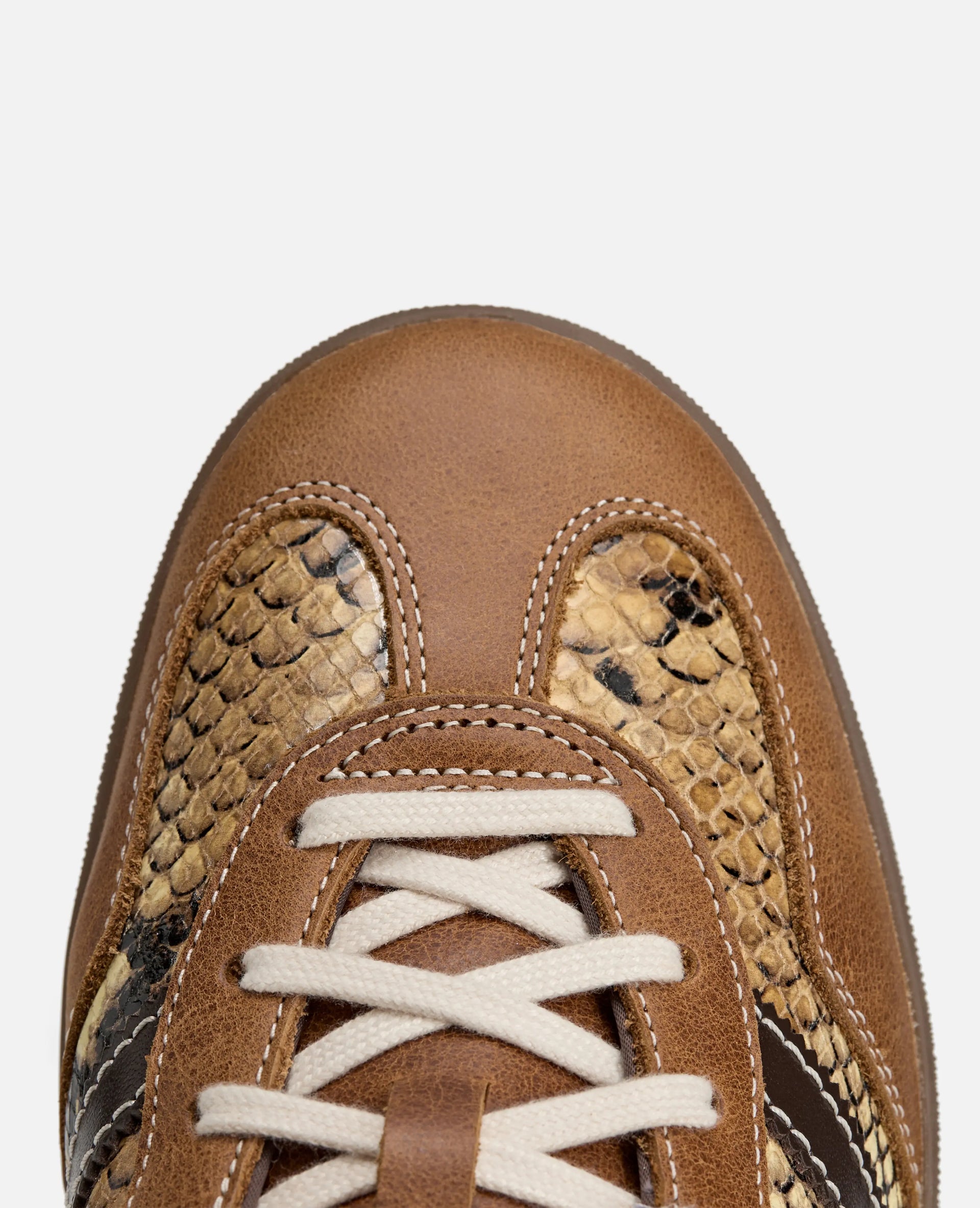adidas WB Gazelle Snake (Super Color/Dark Brown/Won White) Adidas
