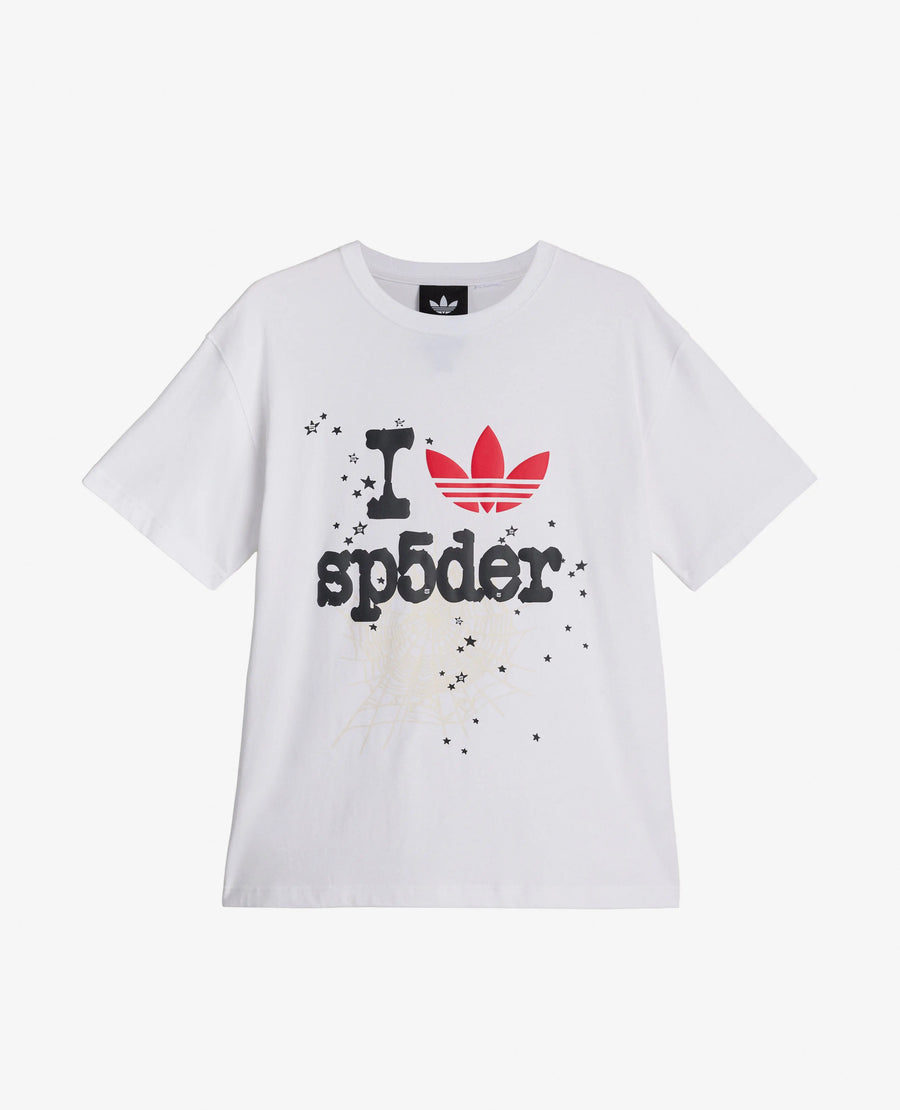 Adidas x SP5DER ''I Trefoil Sp5der'' Tee (White) Adidas