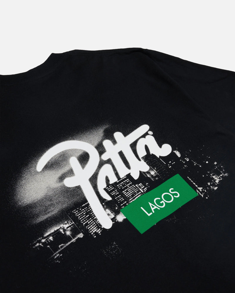 Patta Lagos Skyline Chapter T-Shirt (Black) Patta