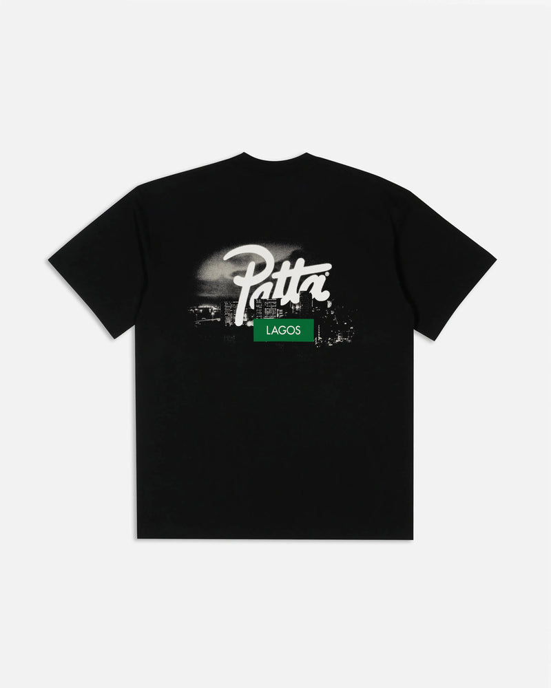 Patta Lagos Skyline Chapter T-Shirt (Black) Patta