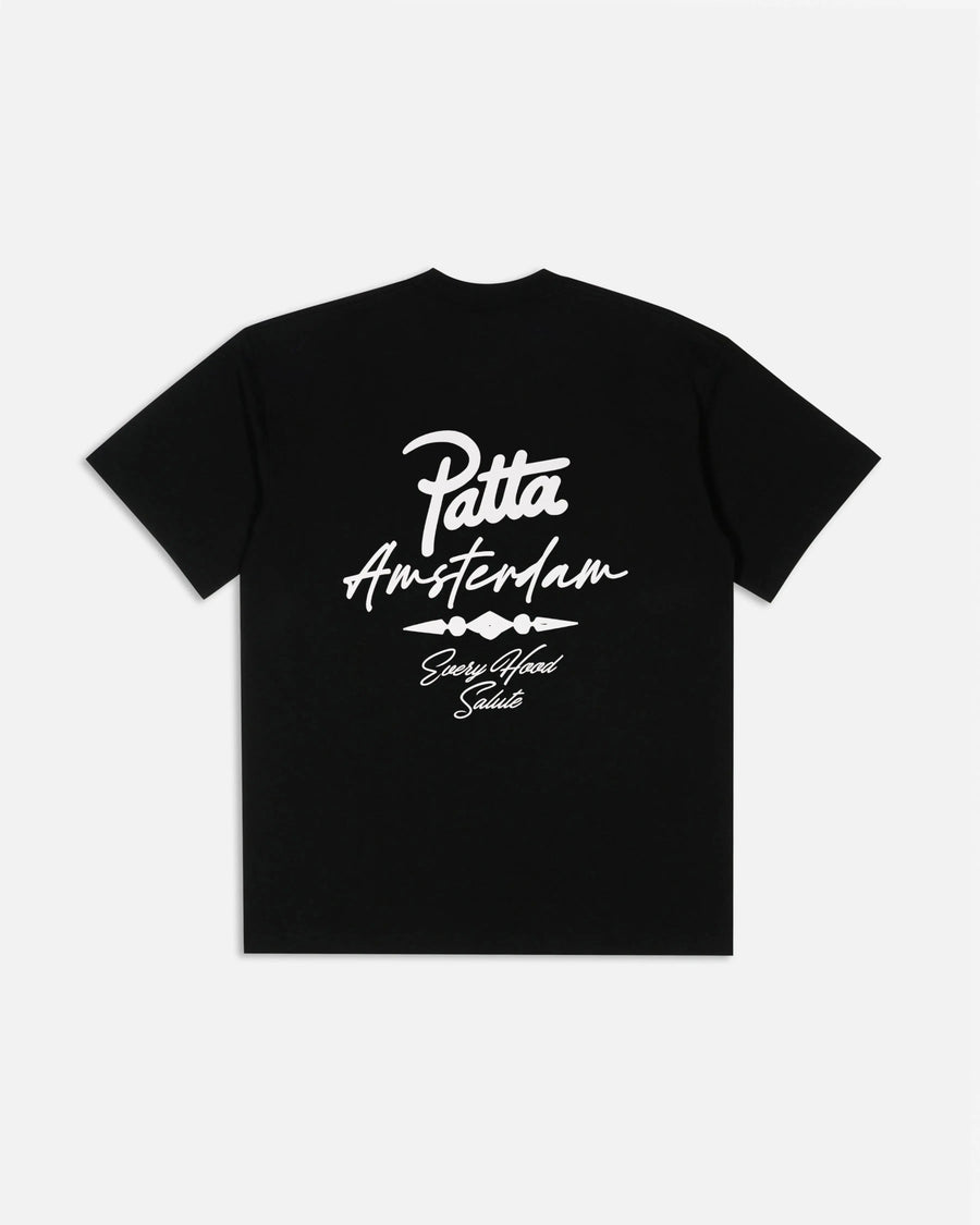 Patta Amsterdam Chapter T-Shirt (Black ) Patta