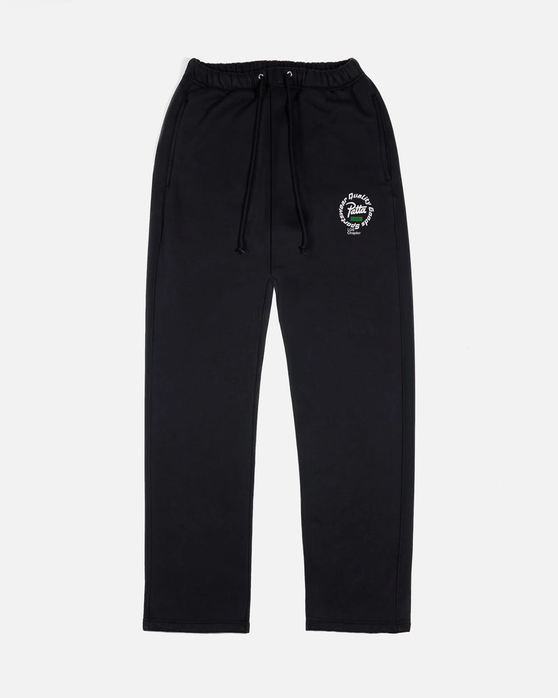 Patta Lagos Chapter Straight Leg Jogging Pants (Black) Patta