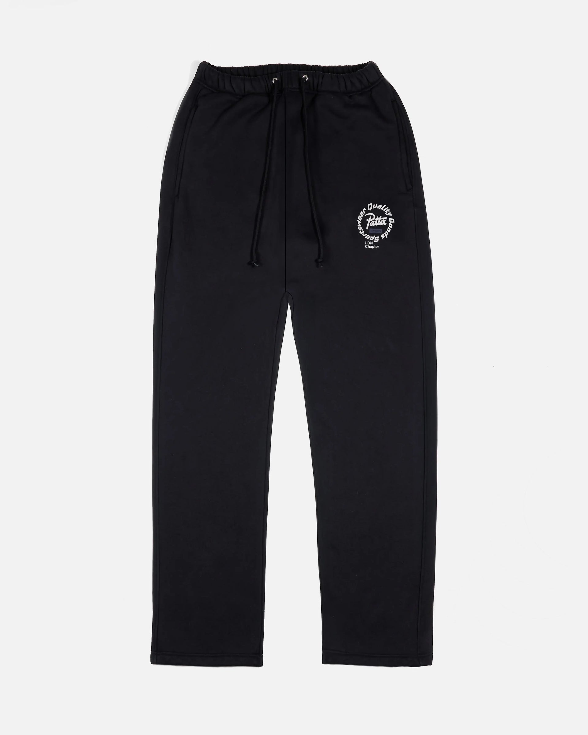 Patta London Chapter Straight Leg Jogging Pants (Black) Patta