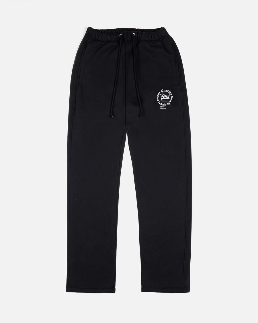 Patta London Chapter Straight Leg Jogging Pants (Black) Patta