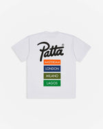 Patta Chapter Worldwide T-Shirt (White) Patta