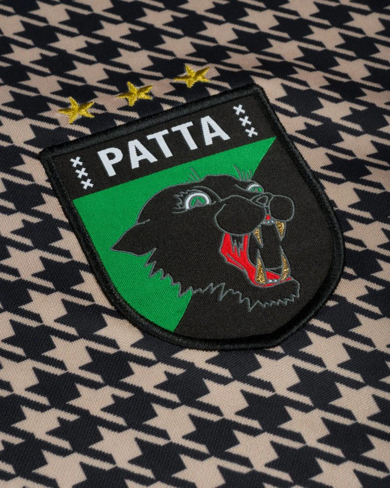 Patta Houndstooth Football Jersey (Irish Cream) Patta