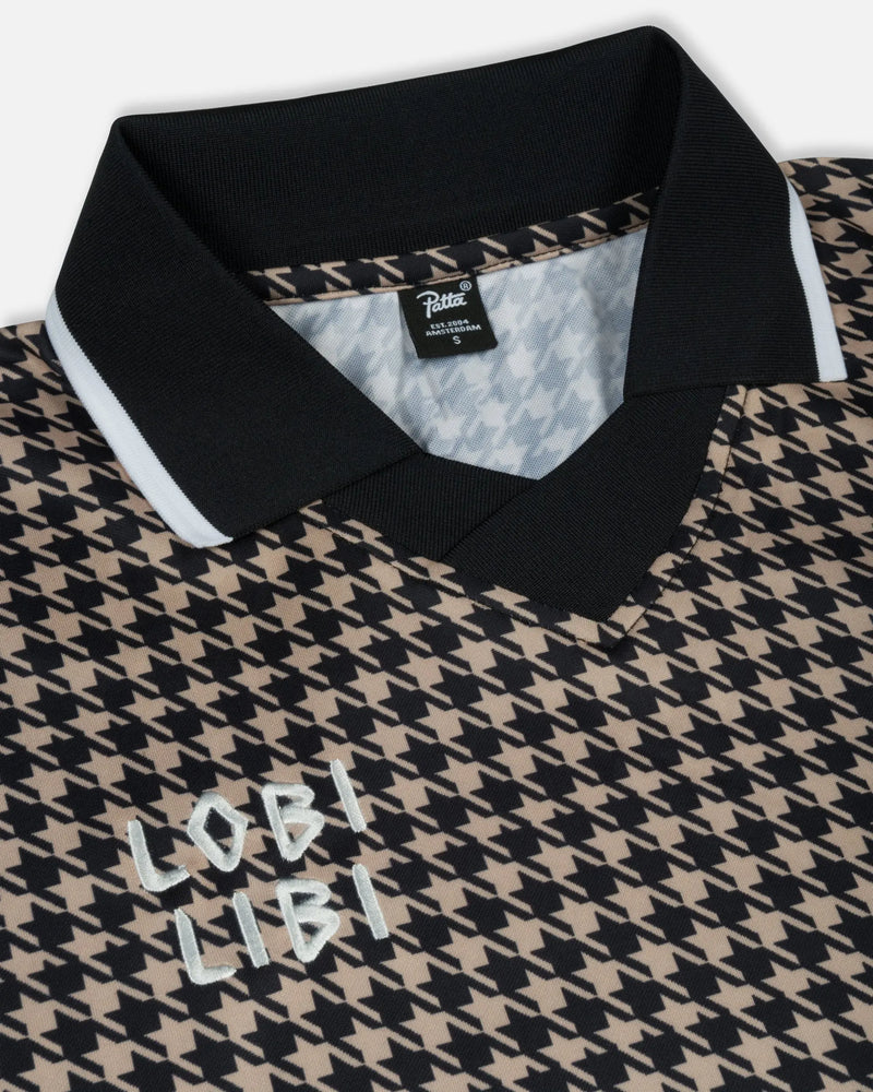 Patta Houndstooth Football Jersey (Irish Cream) Patta