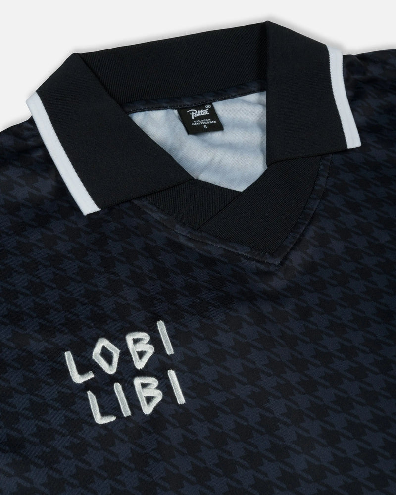 Patta Houndstooth Football Jersey (Ombre Blue) Patta
