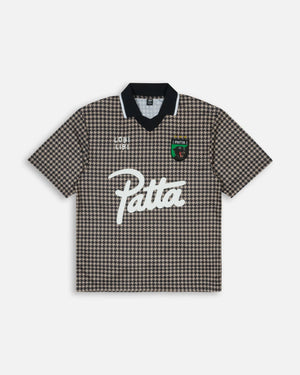 Patta Houndstooth Football Jersey (Irish Cream) Patta
