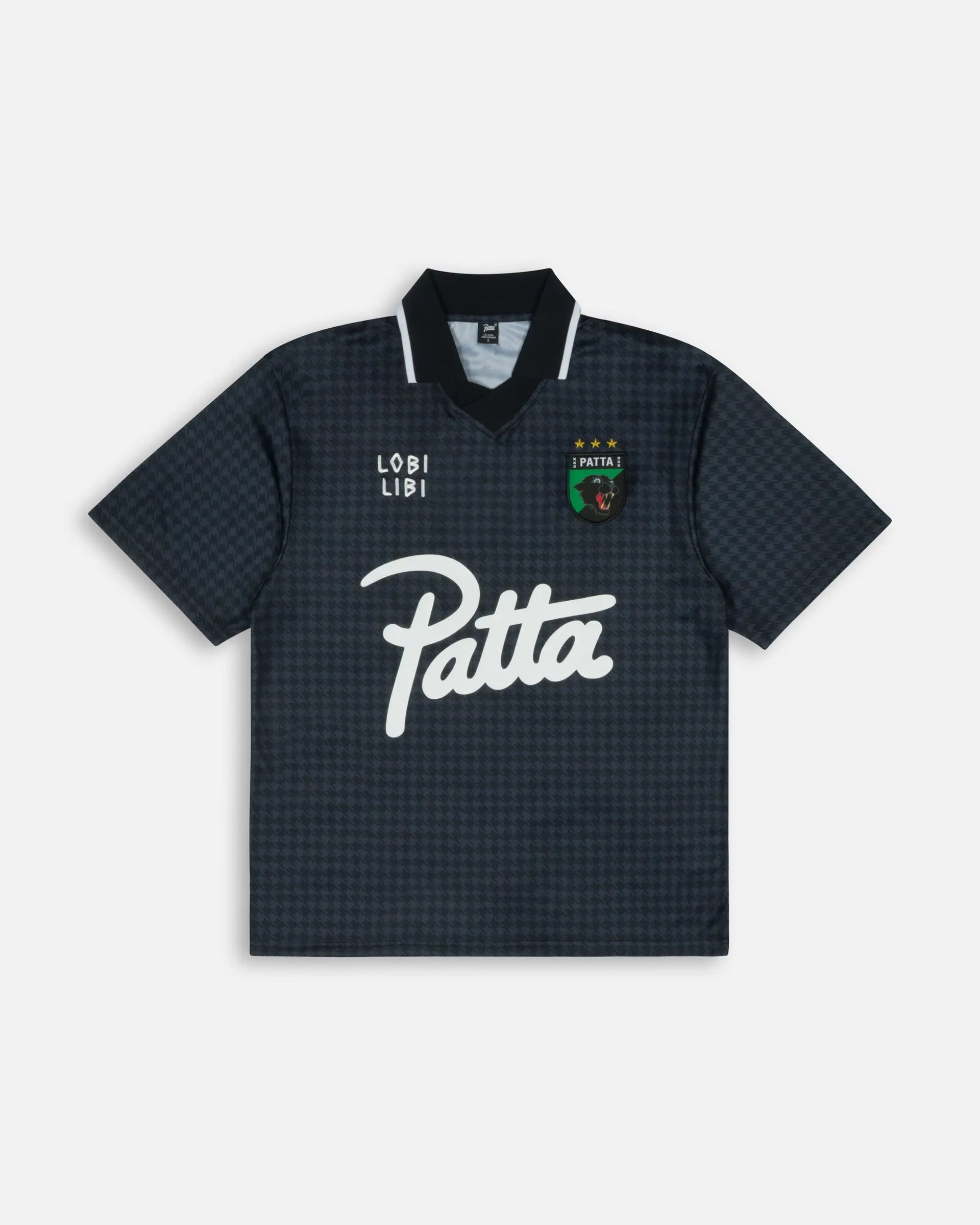 Patta Houndstooth Football Jersey (Ombre Blue) Patta