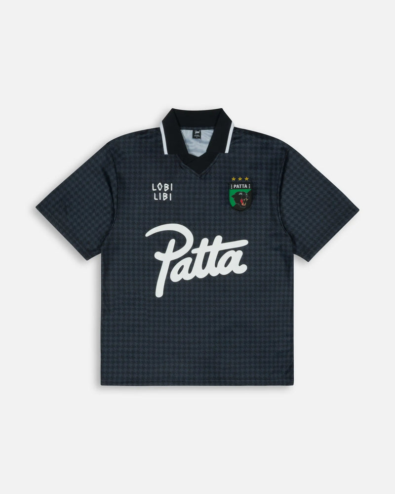 Patta Houndstooth Football Jersey (Ombre Blue) Patta