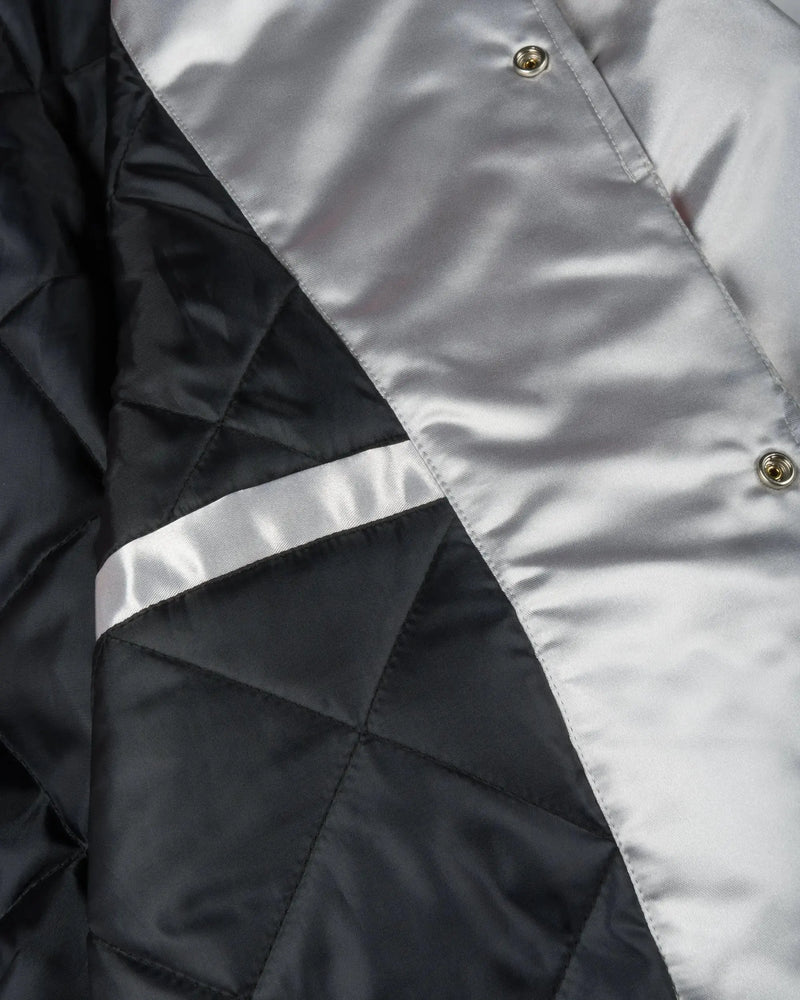 Patta Classic Satin Bomber Jacket (Lunar Rock) Patta