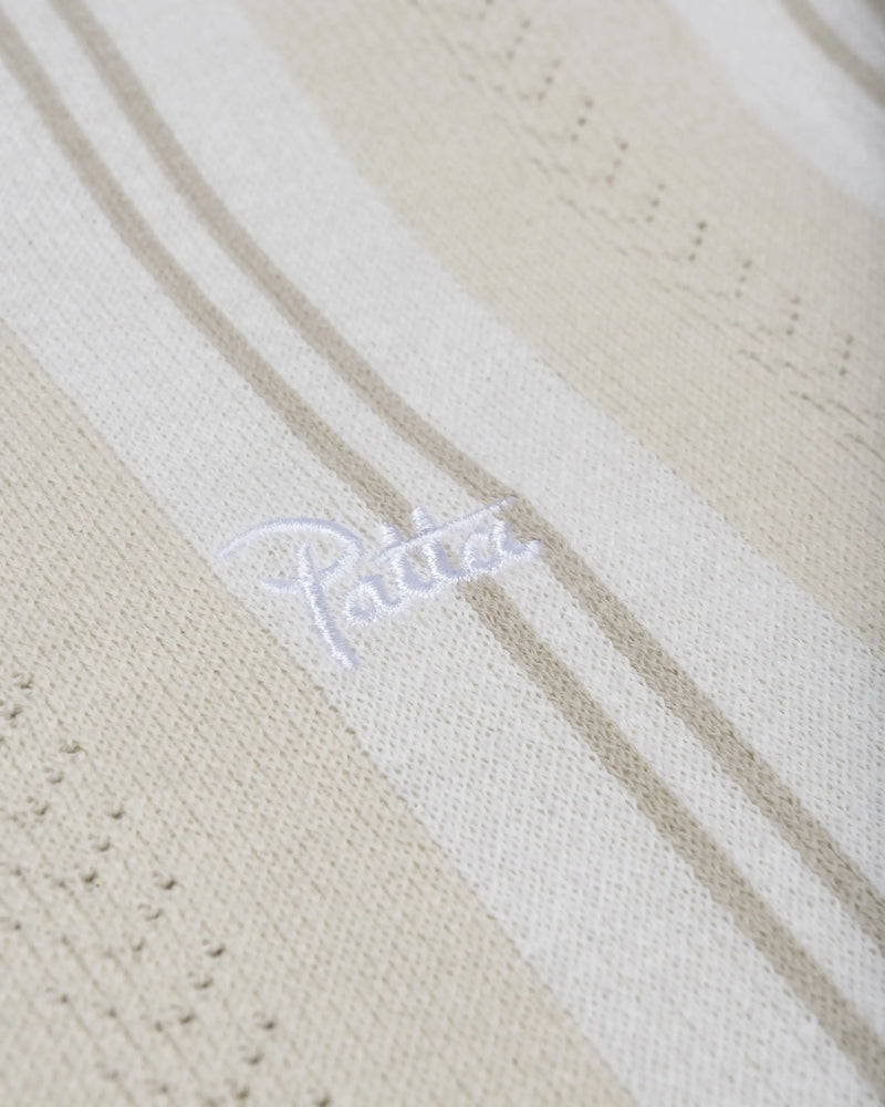 Patta Knitted Football Shirt (Oatmeal) Patta