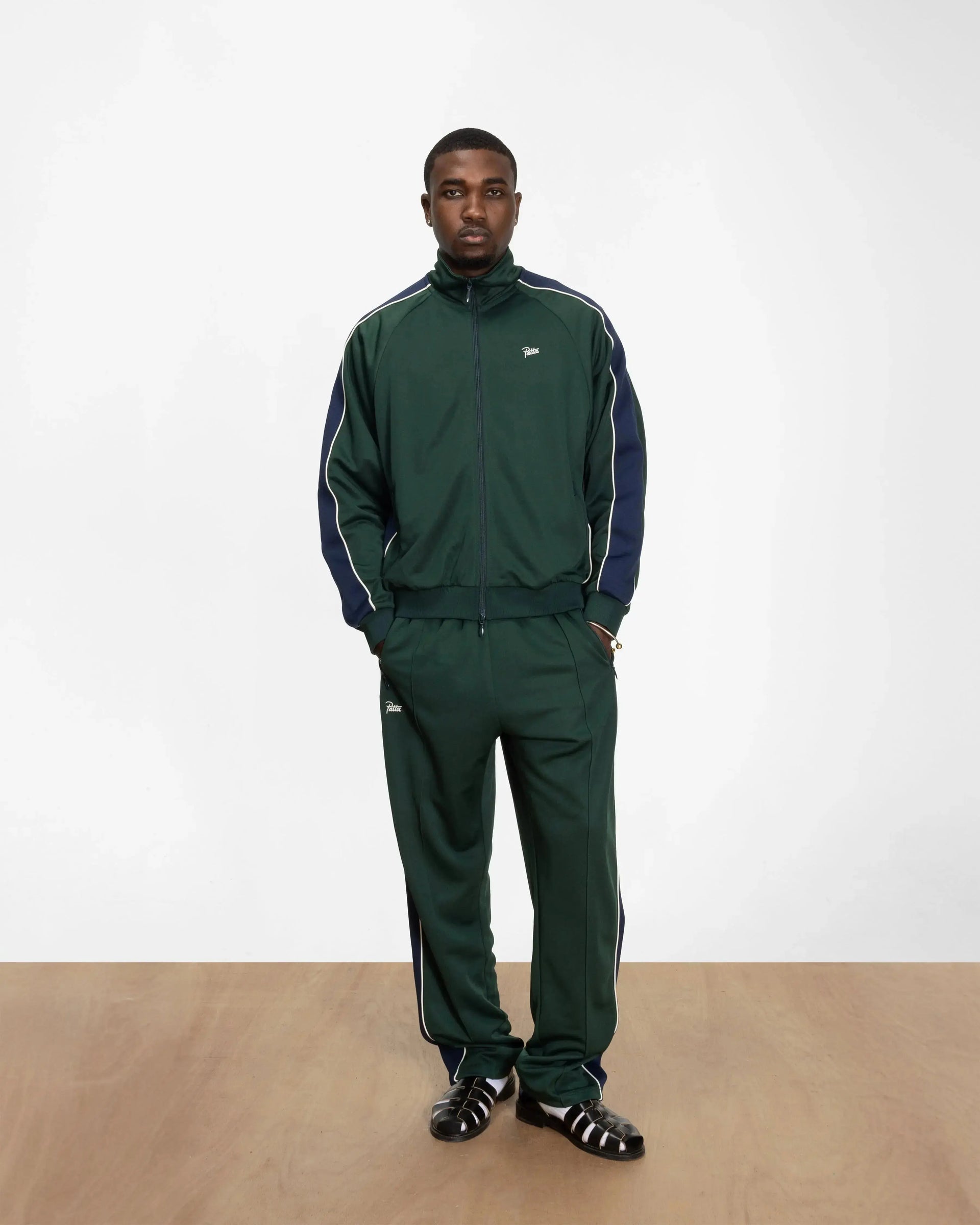 Patta Tricot Track Jacket (Pine Grove) Patta