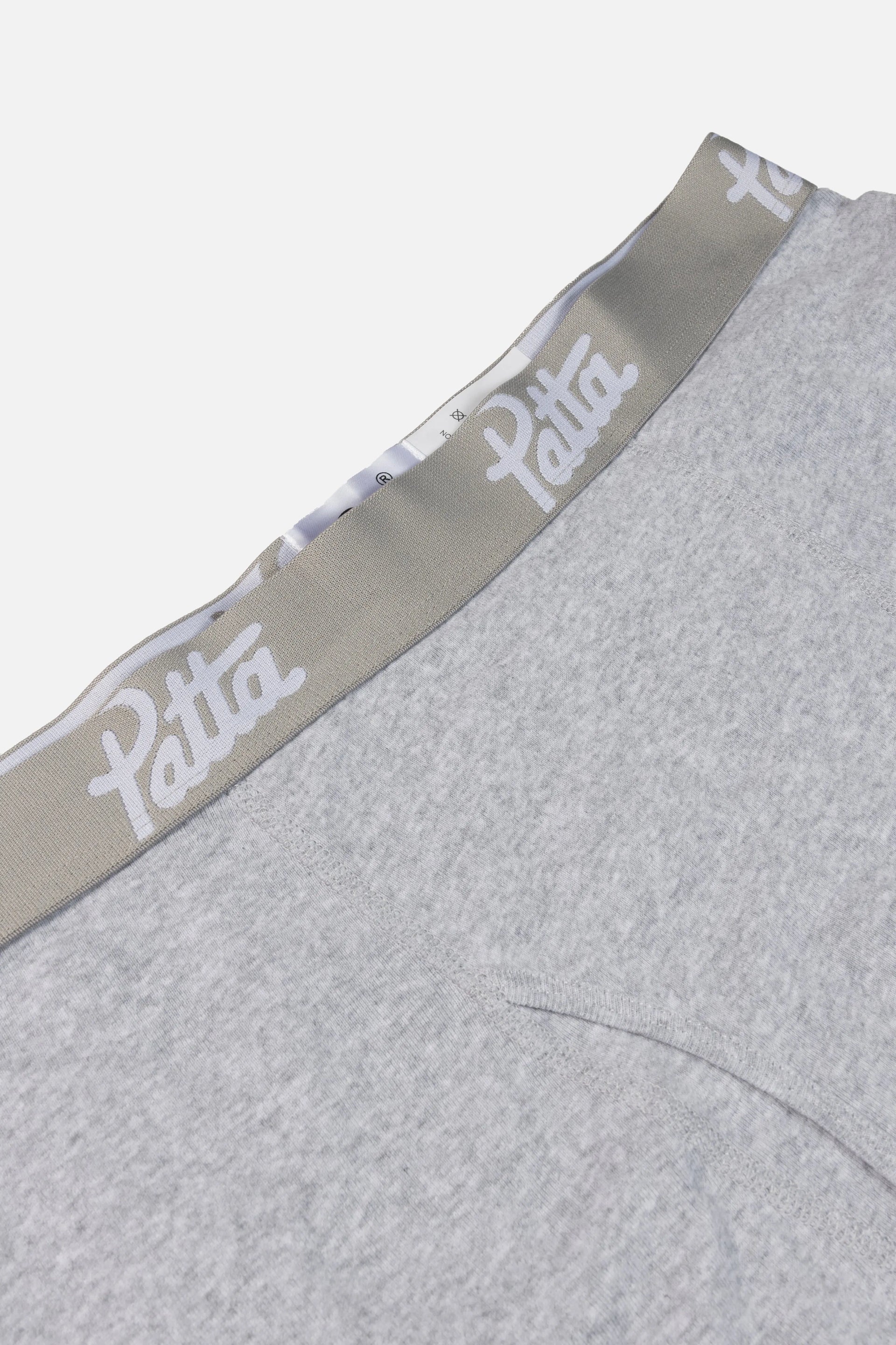 Patta Underwear Boxer Briefs 2-Pack (Melange Grey) Patta