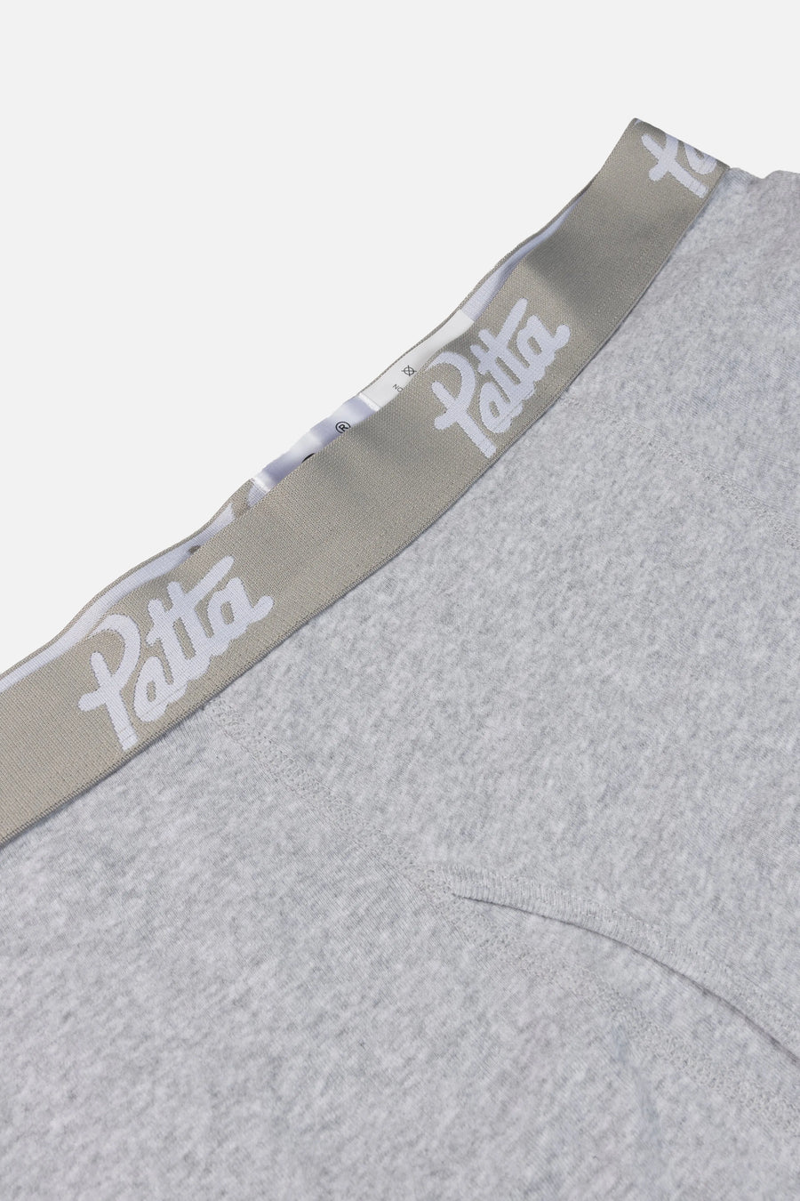 Patta Underwear Boxer Briefs 2-Pack (Melange Grey) Patta