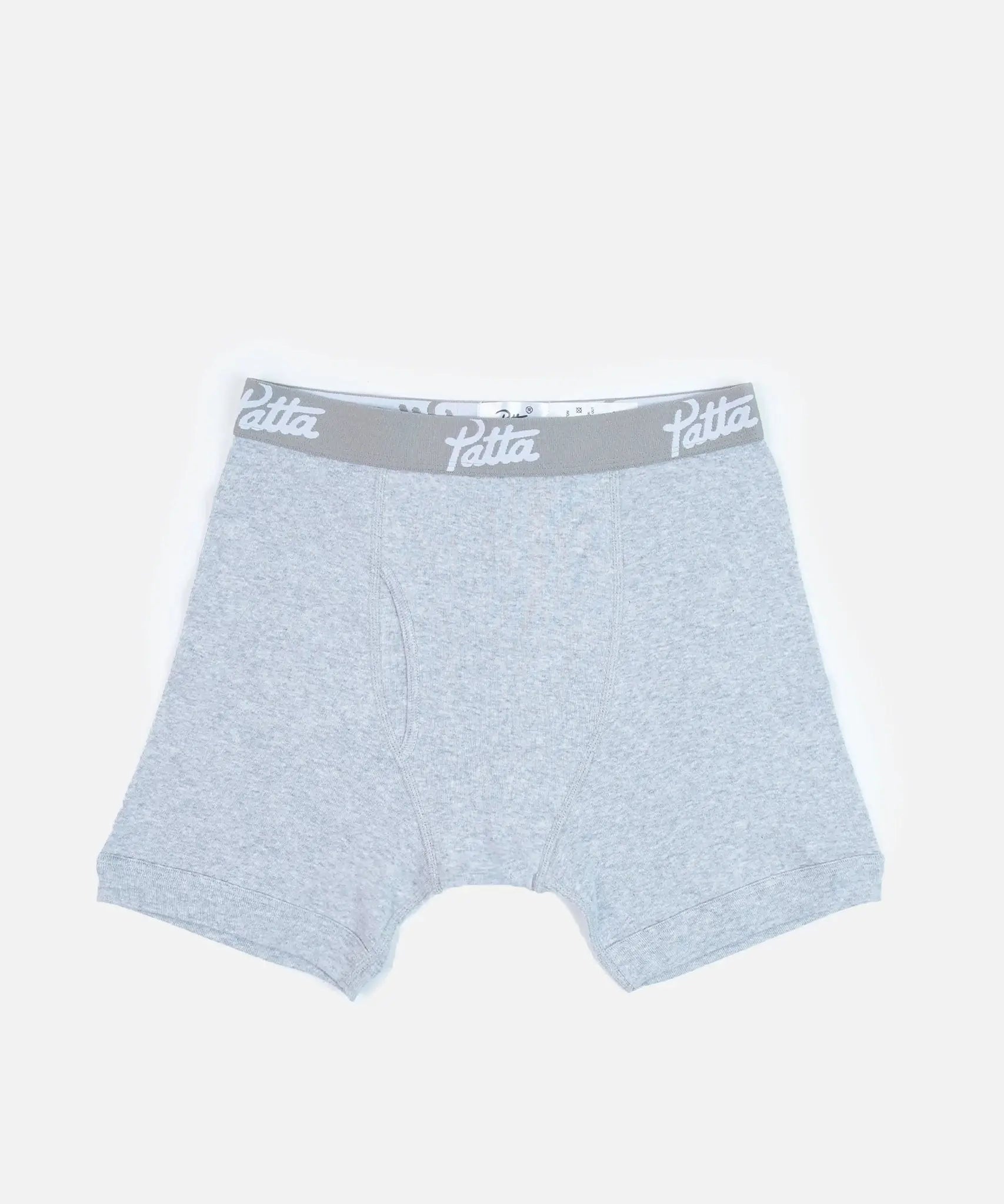 Patta Underwear Boxer Briefs 2-Pack (Melange Grey) Patta