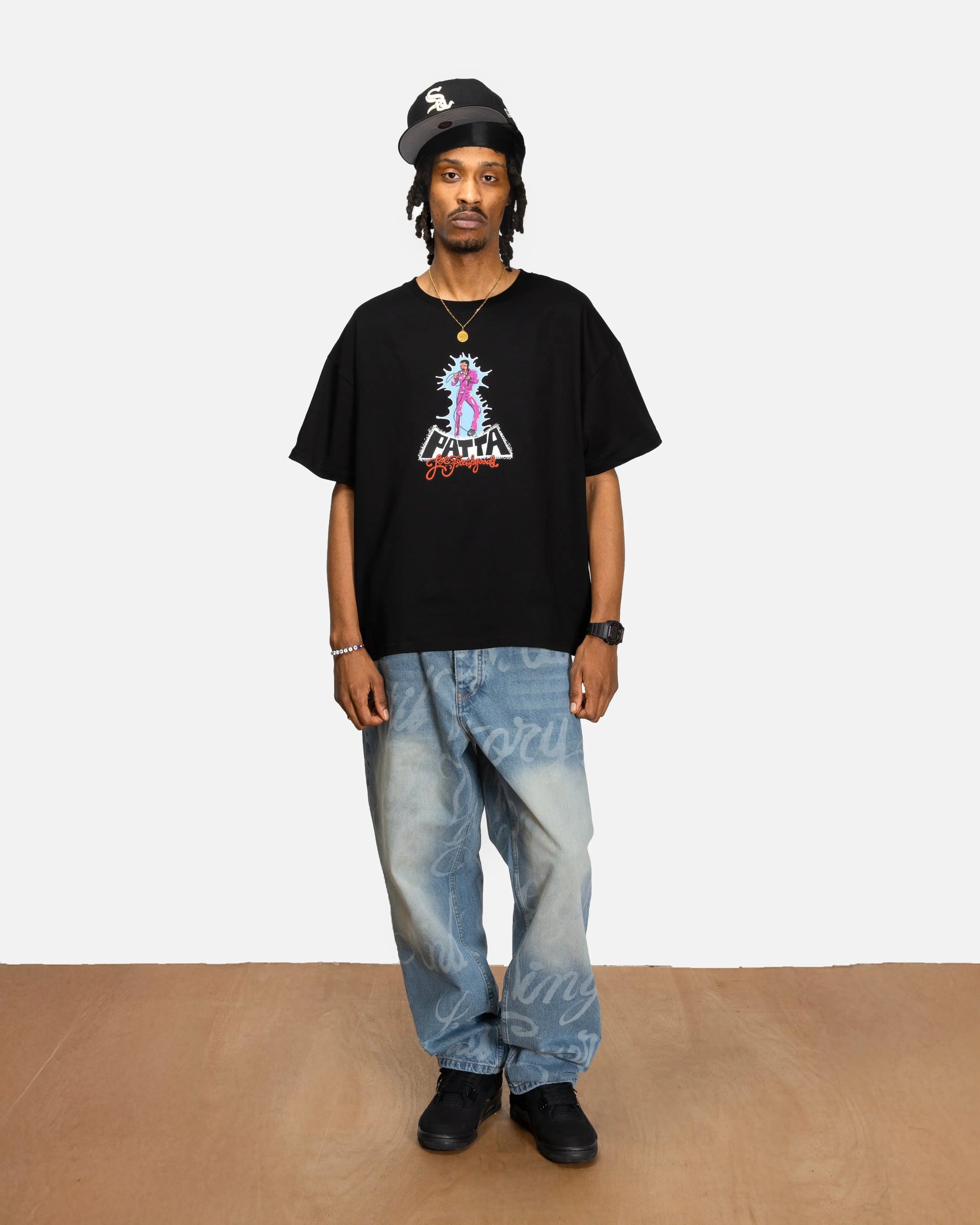 Patta x Joe Freshgoods Singer T-Shirt (Black) Patta x JFG