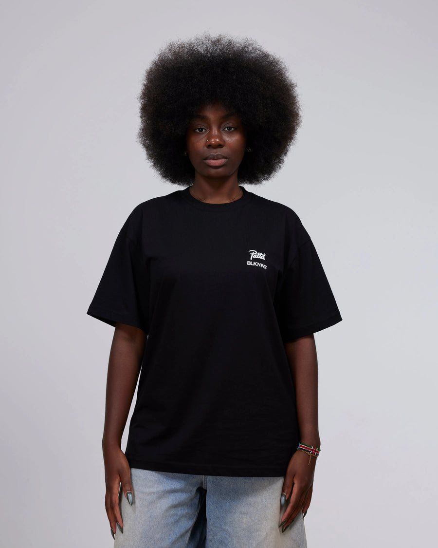 Patta x BLK NWS T-Shirt (Black) Patta