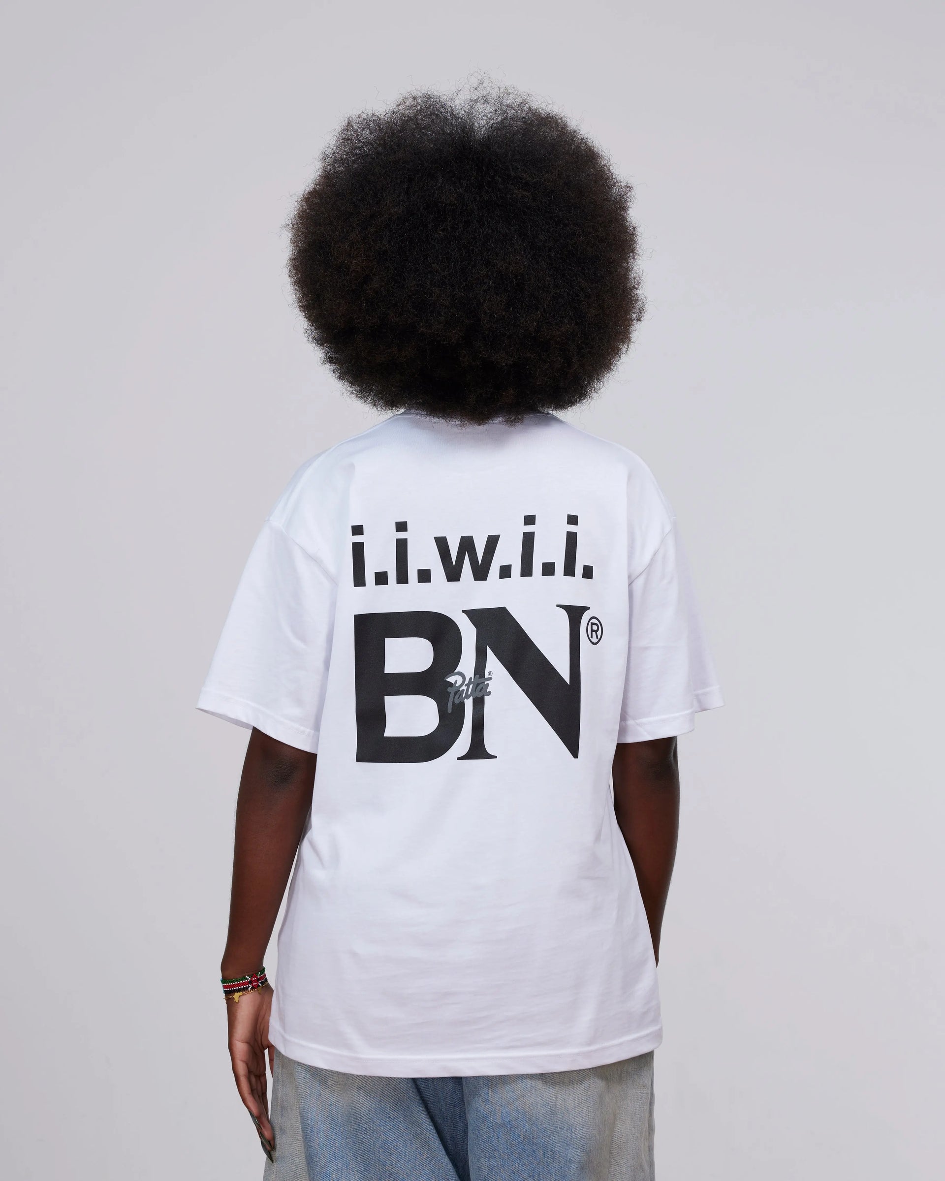 Patta x BLK NWS T-Shirt (White) Patta