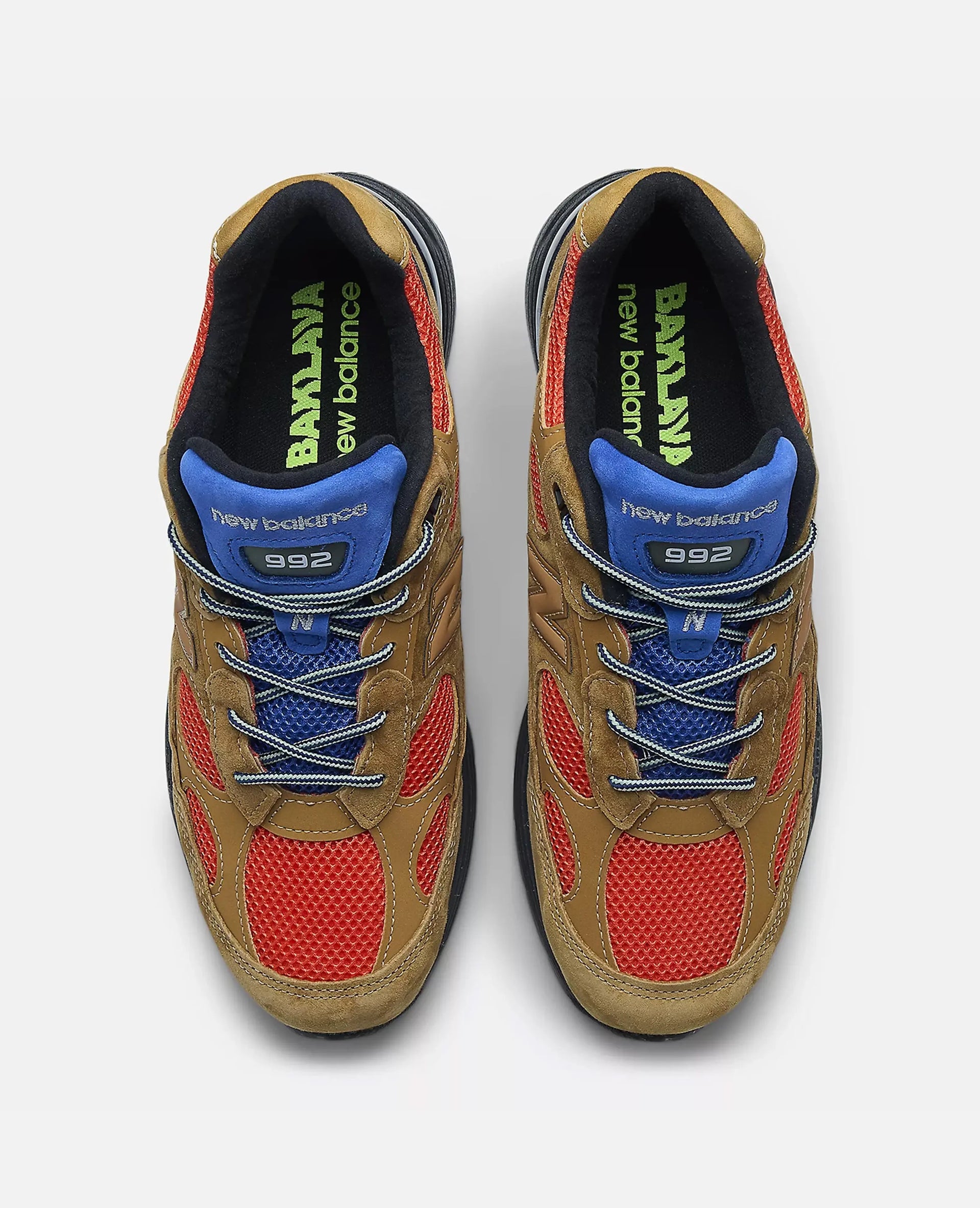 New Balance Action Bronson x 992 Made in USA (Brown/Orange-Blue) New Balance