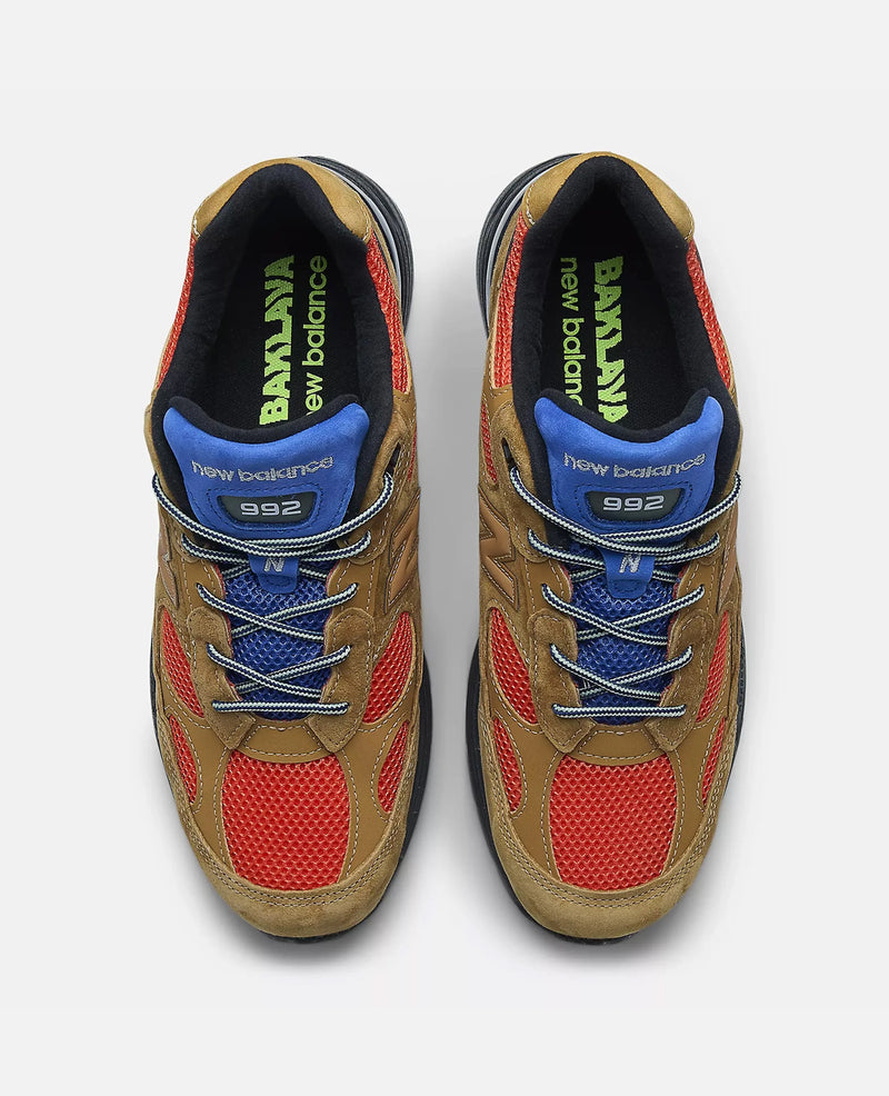 New Balance Action Bronson x 992 Made in USA (Brown/Orange-Blue) New Balance