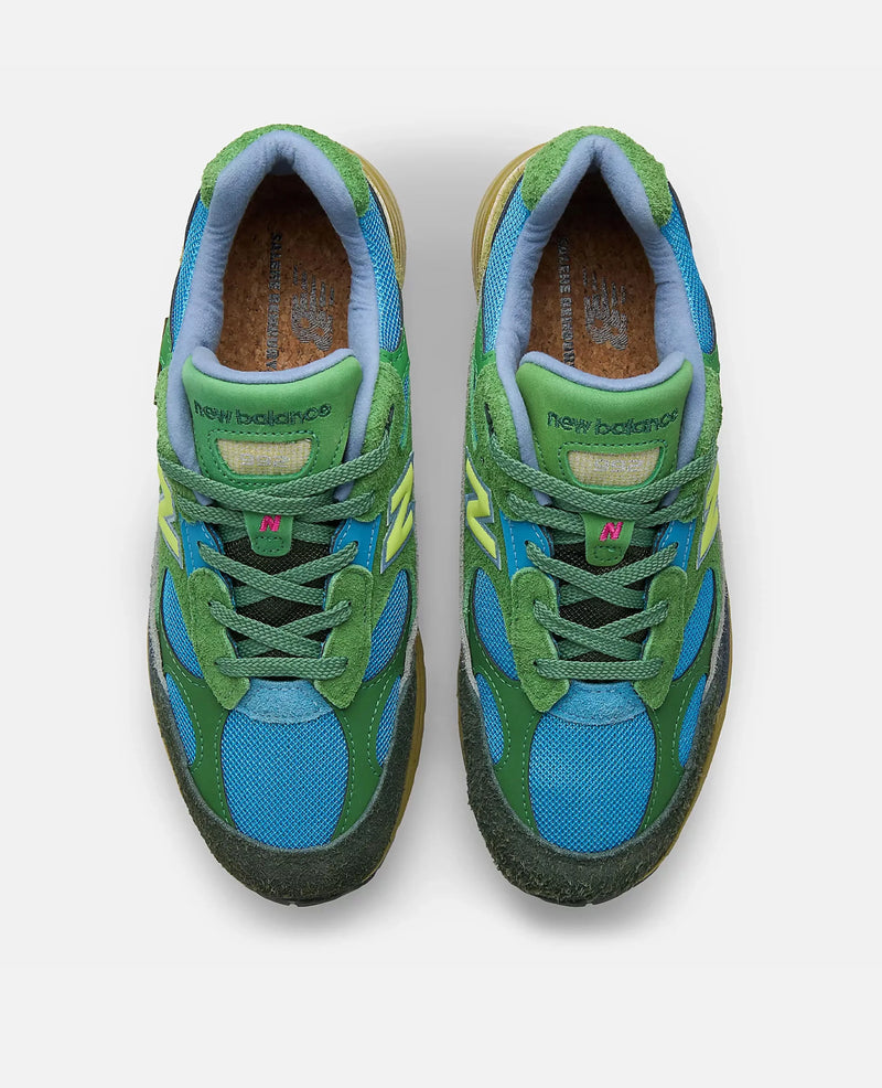 Salehe Bembury x New Balance 992 Made in USA ''Online Lime'' New Balance