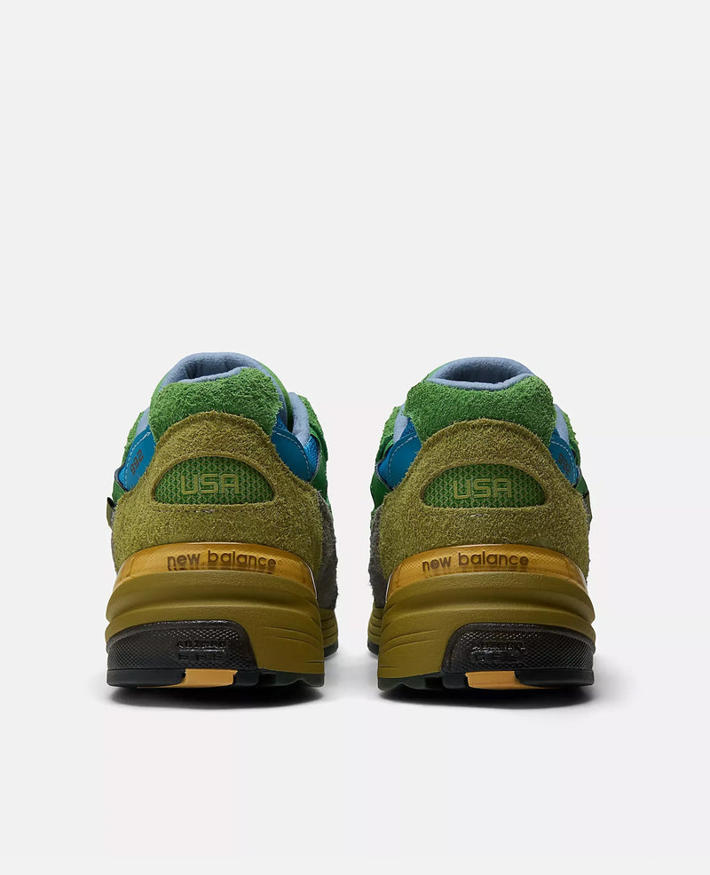 Salehe Bembury x New Balance 992 Made in USA ''Online Lime'' New Balance