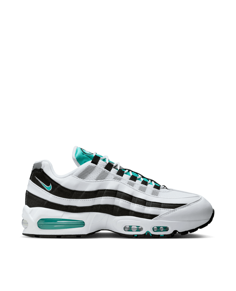 Nike Air Max 95 OG (White/Hyper Jade - Black - Metallic Silver) - Patta