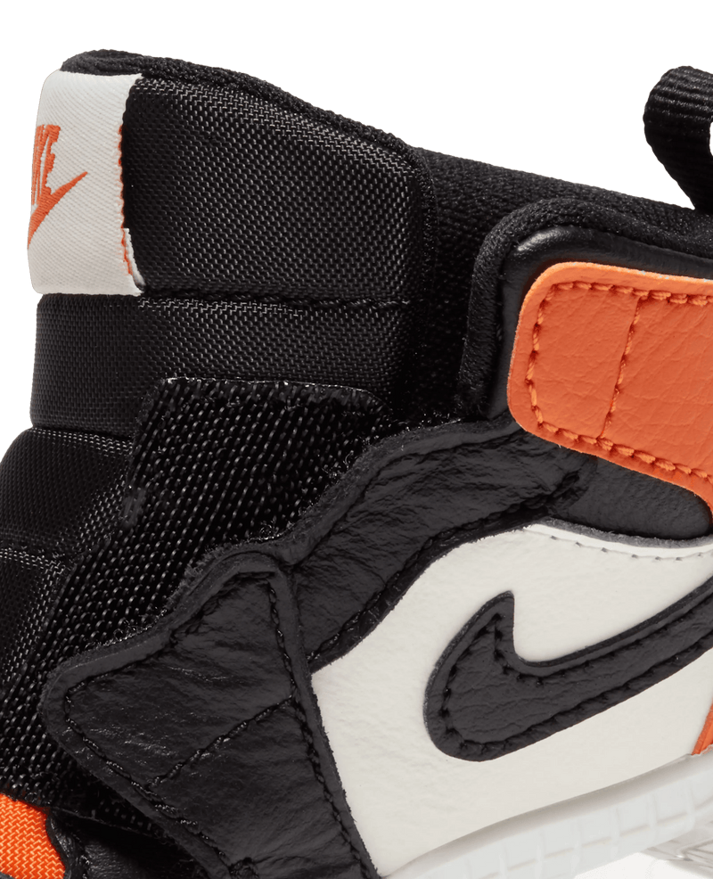 Nike Jordan 1 Crib Bootie (Sail/Black - Starfish) - Patta