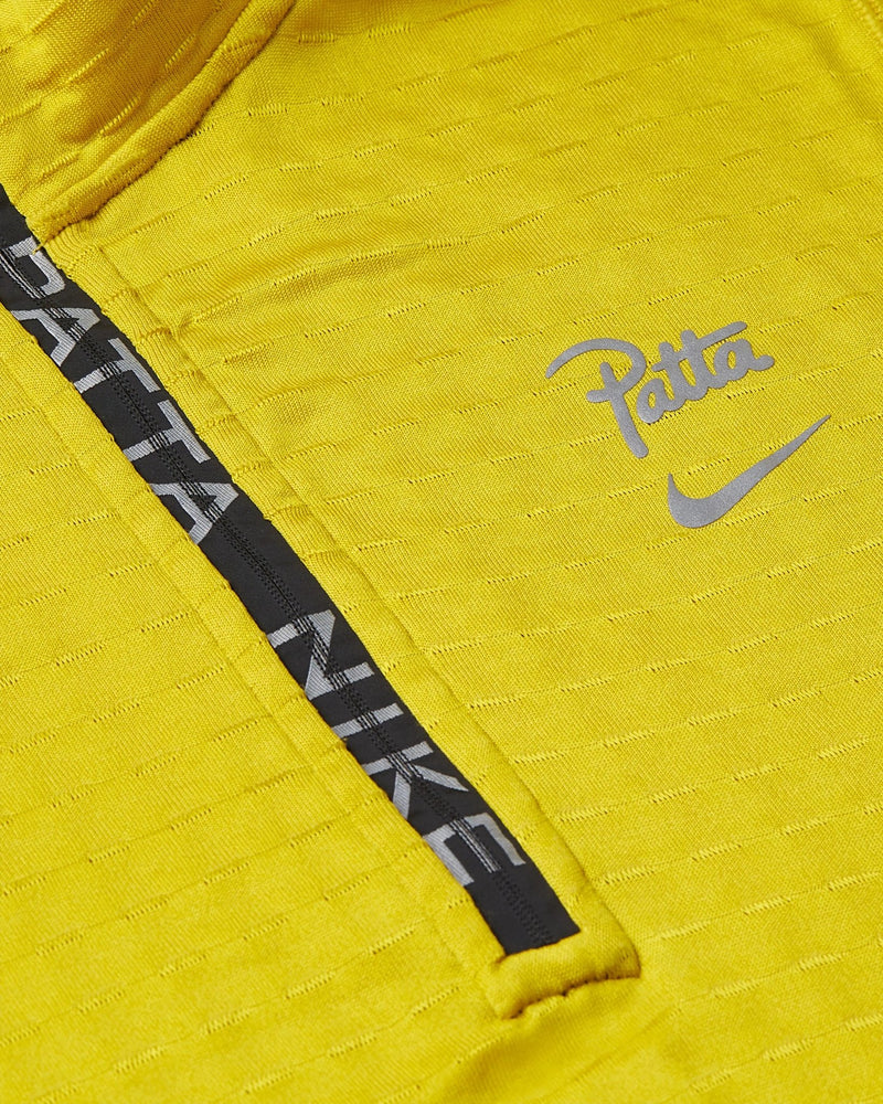 Nike x Patta Running Team Half - Zip Longsleeve (Saffron Quartz) - Patta