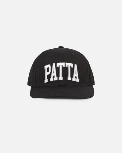 Patta Arc logo Snapback Cap (Black/Blue (Black) - Patta