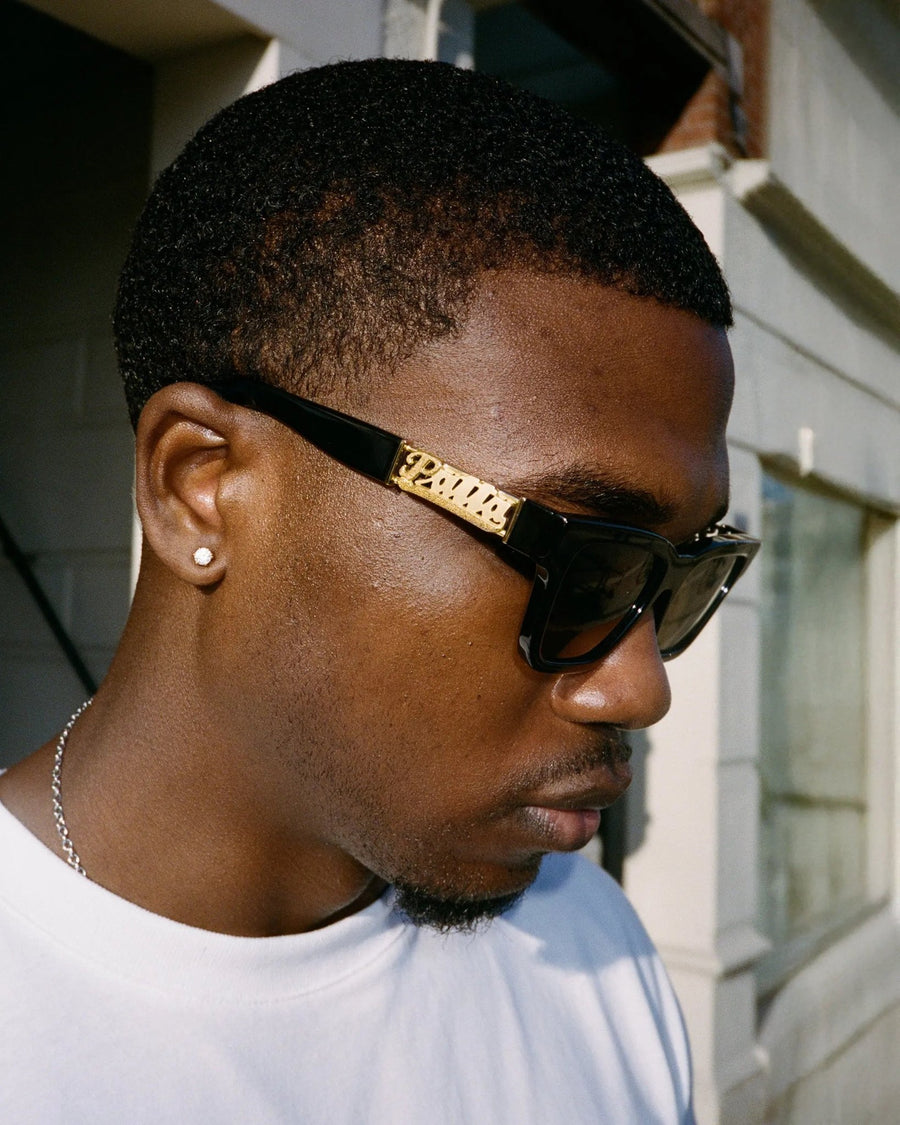 Patta Stamp Sunglasses (Black) - Patta